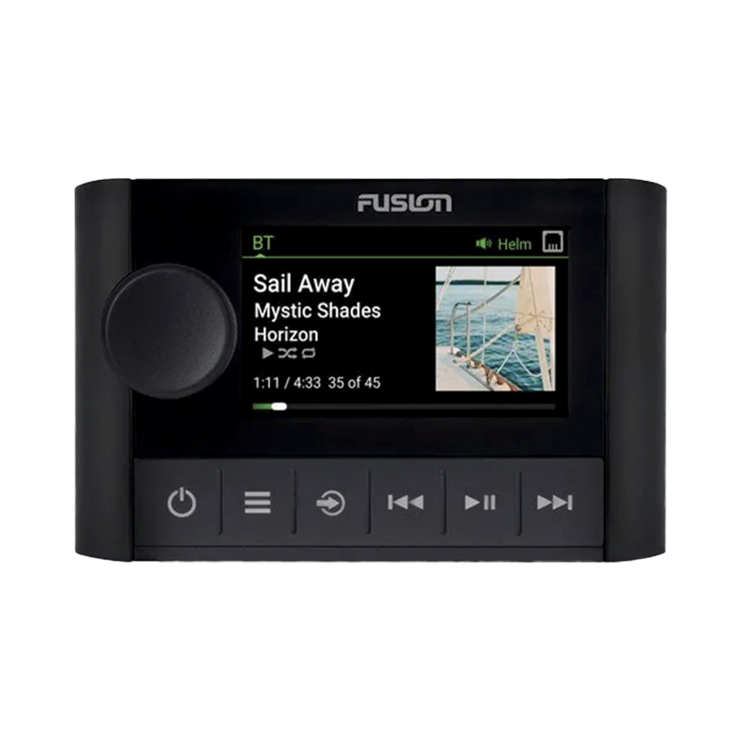 Control de mando a distancia con conexión vía Ethernet, Fusion Apollo ERX400, para sistemas de audio.