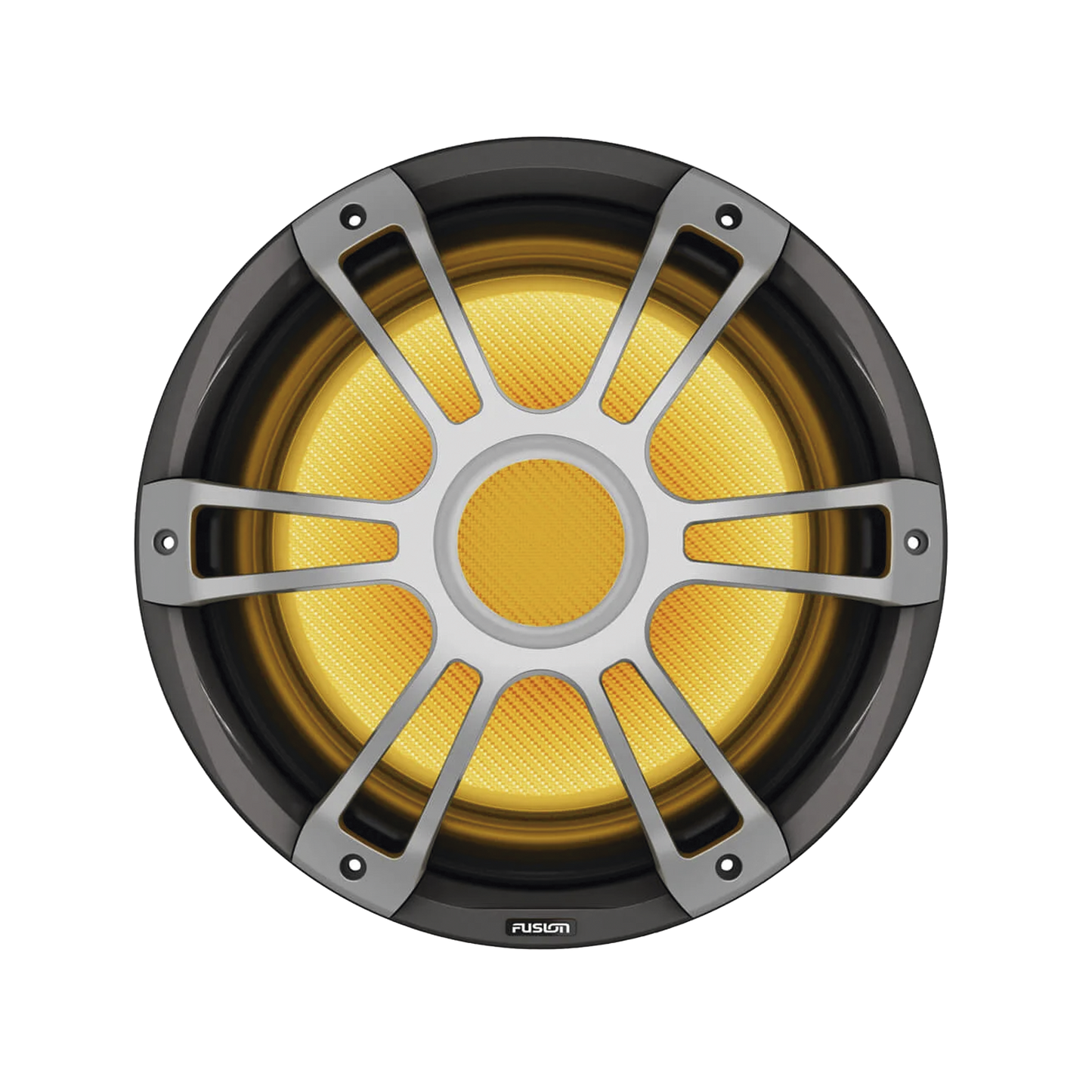 Subwofer marino Signature Series 3i | con iluminación LED CRGBW y rejilla deportiva color gris de 12"