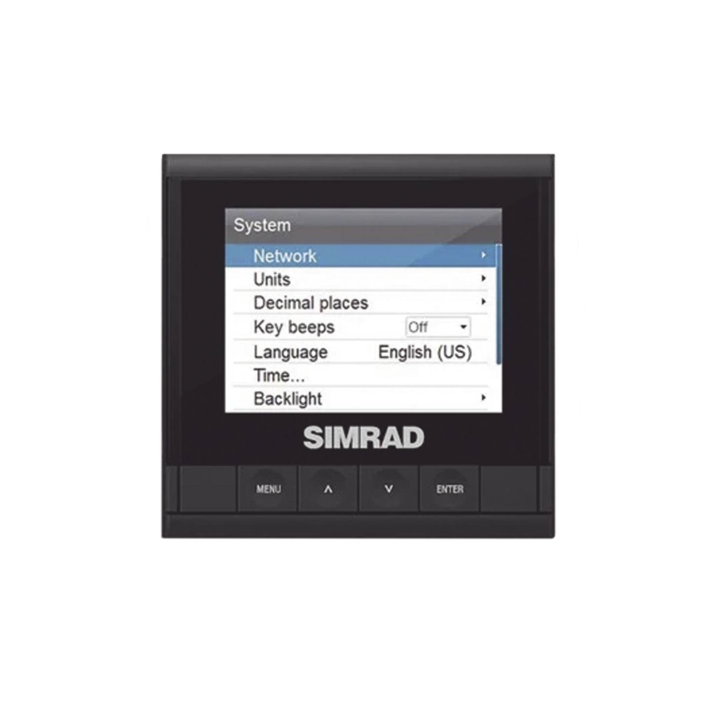 Simrad IS35 display a color con conexión NMEA 2000