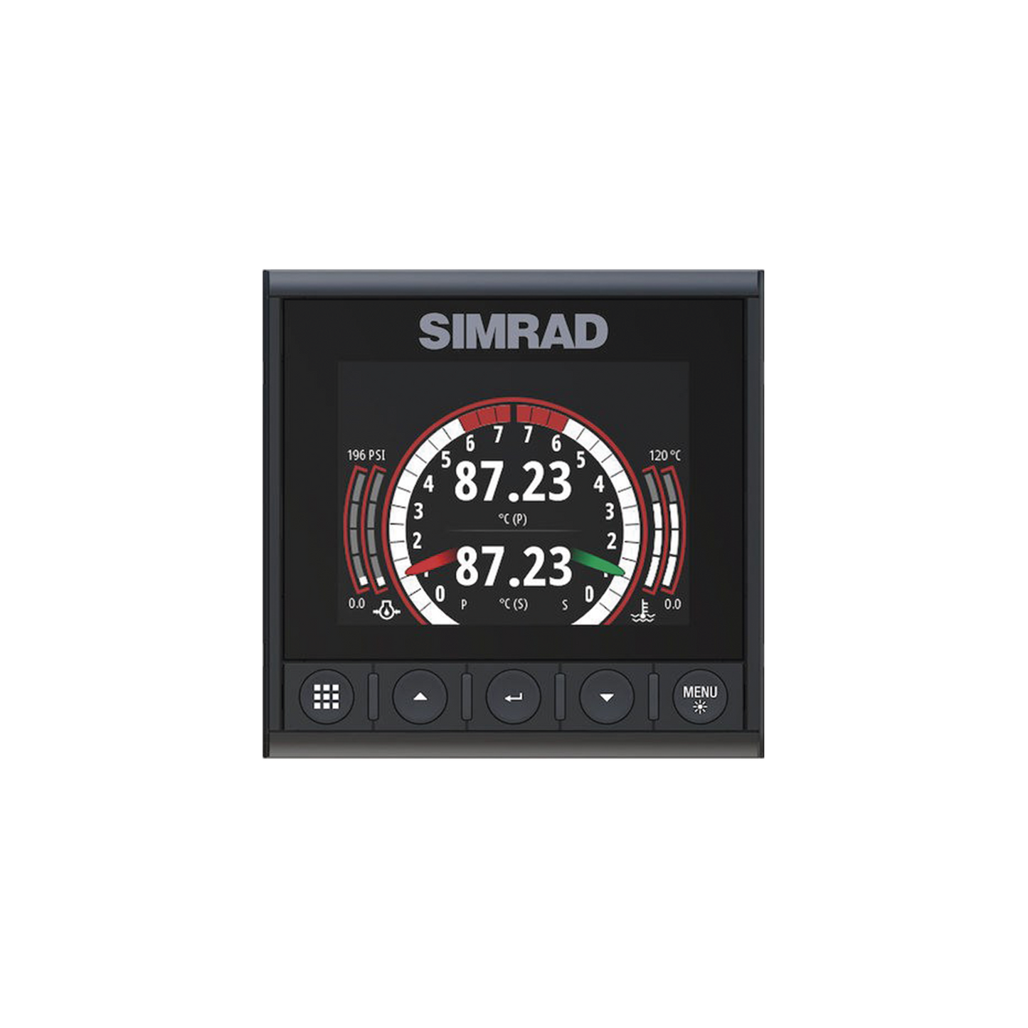 Simrad IS42J pantalla a color con conexión NMEA 2000, administra hasta 2 motores J1939