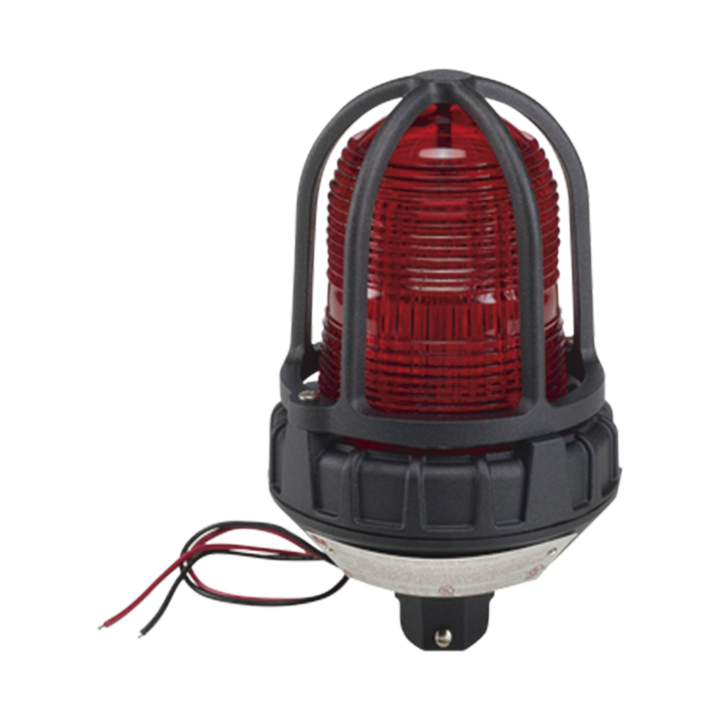 Luz estroboscópica para ubicaciónes peligrosas, montaje tipo tubo, 120 VCA, color Rojo