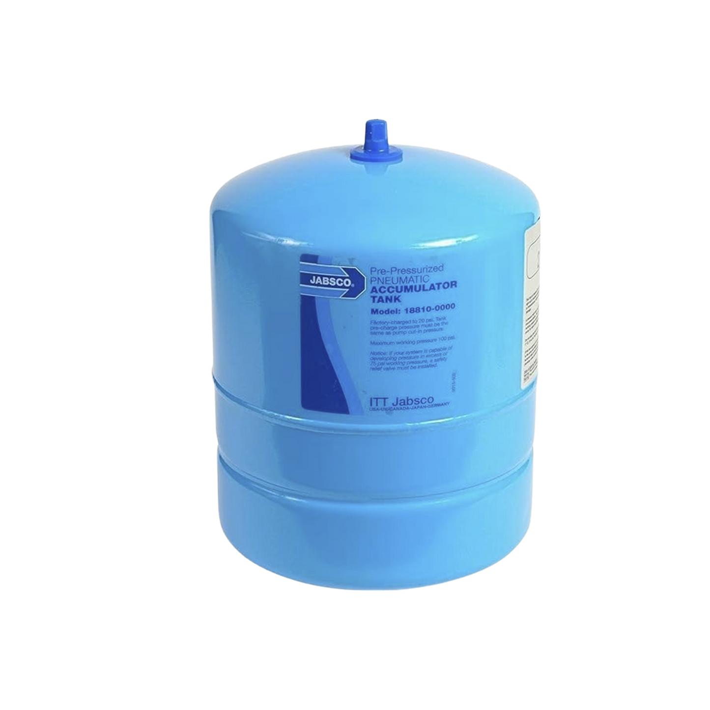 Tanque acumulador de 2 galones.