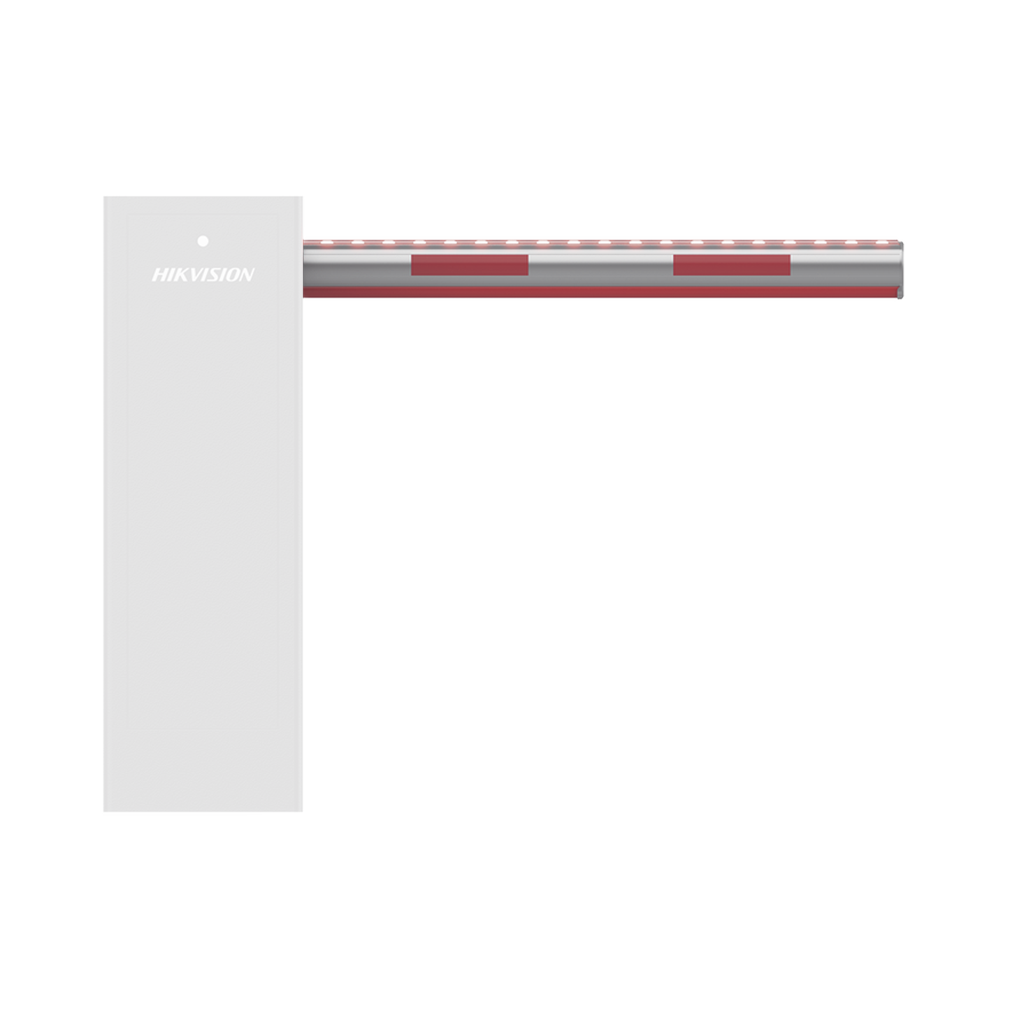 Brazo Iluminado de 4 mts para Barrera Vehicular Hikvision Serie DS-TMG/ Rojo-Verde / Alimentación 24 Vdc