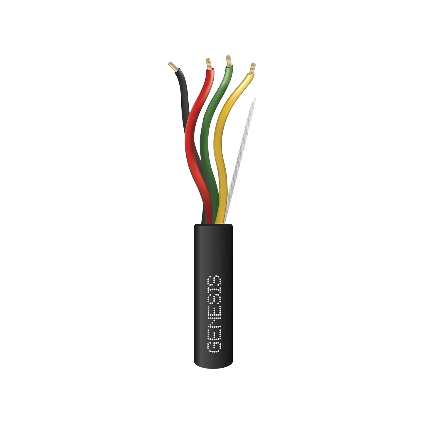 Bobina de Cable de 305m 4 x 14 AWG / Cable DIRECT BURIAL / Color Negro