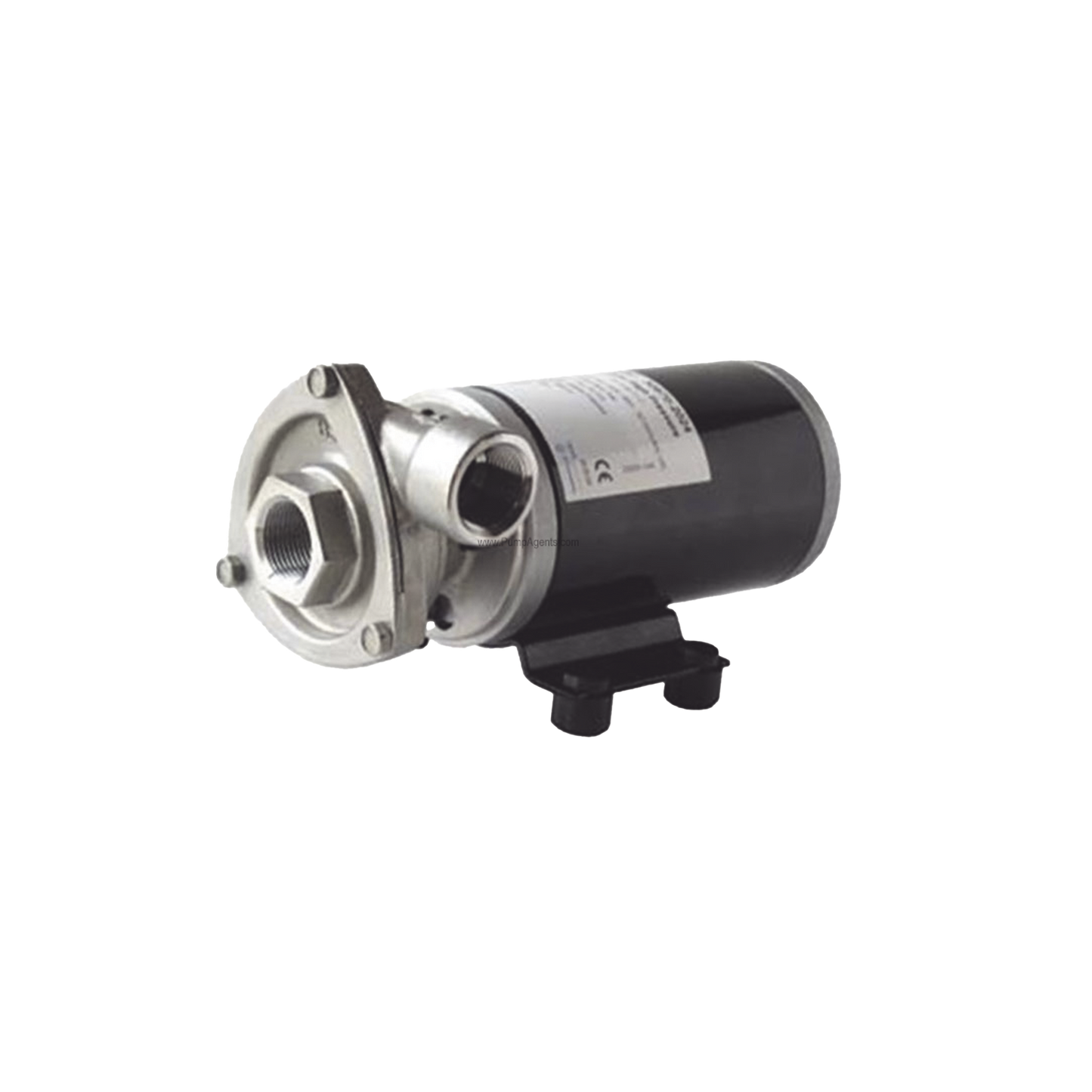 Bomba centrifuga Cyclone de alta presión a 12 Vcd, caudales de 21 GPM, presión máxima de 17 psi, en acero inoxidable