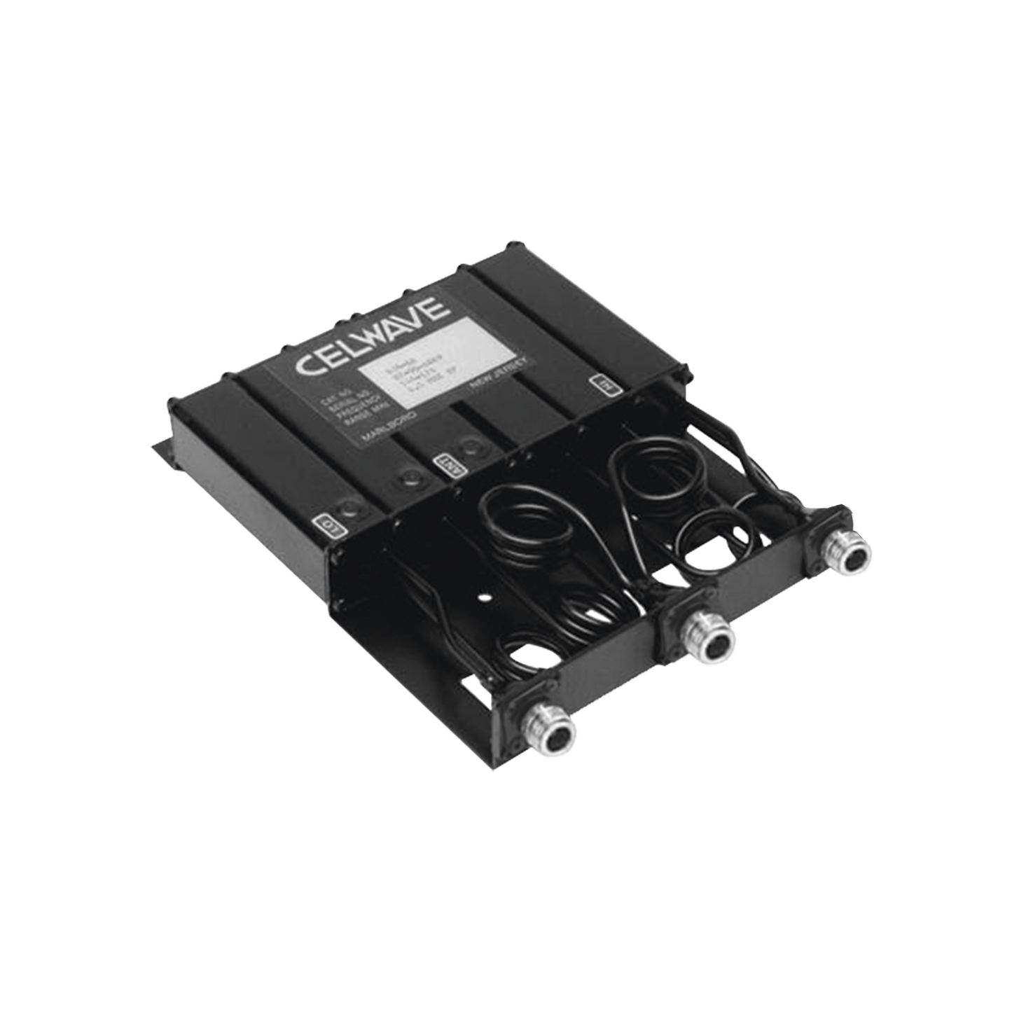 --DESCONTINUADO--Duplexer Compacto de Rechazo de Banda, 144-154 MHz, 6 Cavidades, 50 Watt, Conectores N Hembra.