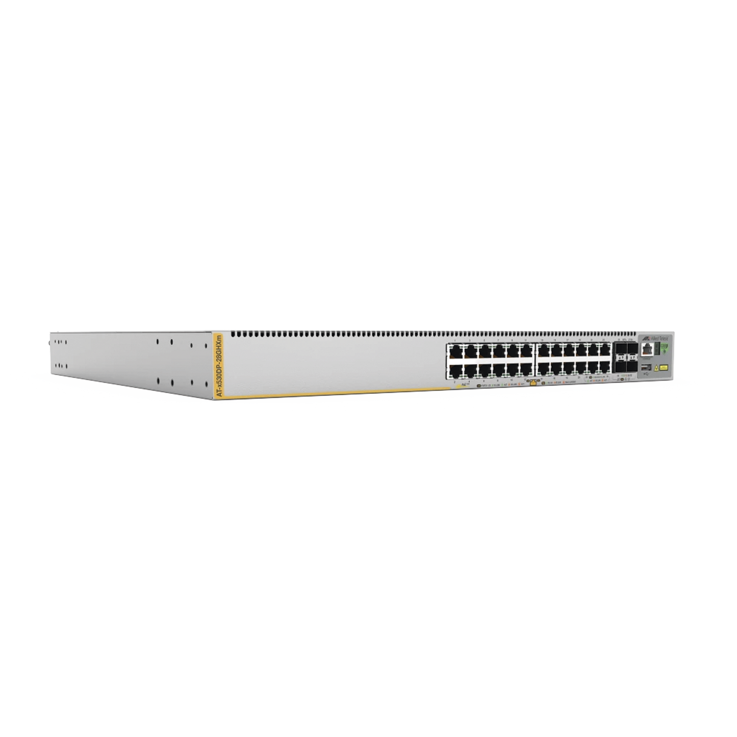 Switch L3 Stackable Switch, 20x 10/100/1000-T PoE++, 4x 100M/1G/2.5G/5G-T PoE++, 4x SFP+ Puertos con doble fuente hotswap