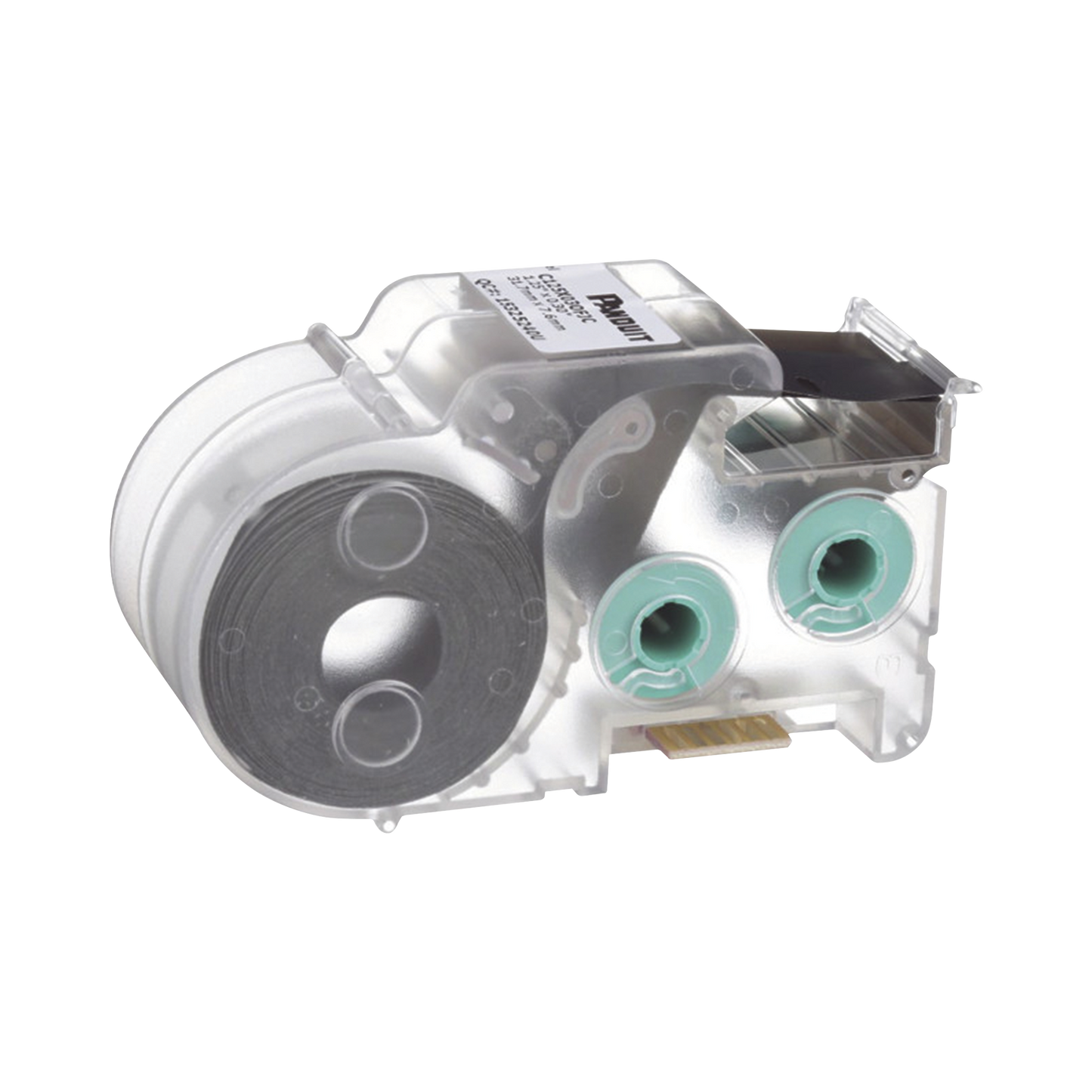 Casete de 150 Etiquetas Adhesivas, Para Identificación de Marcadores de Cable, Rack o Gabinetes, 50.8 x 25.4 mm, Color Blanco