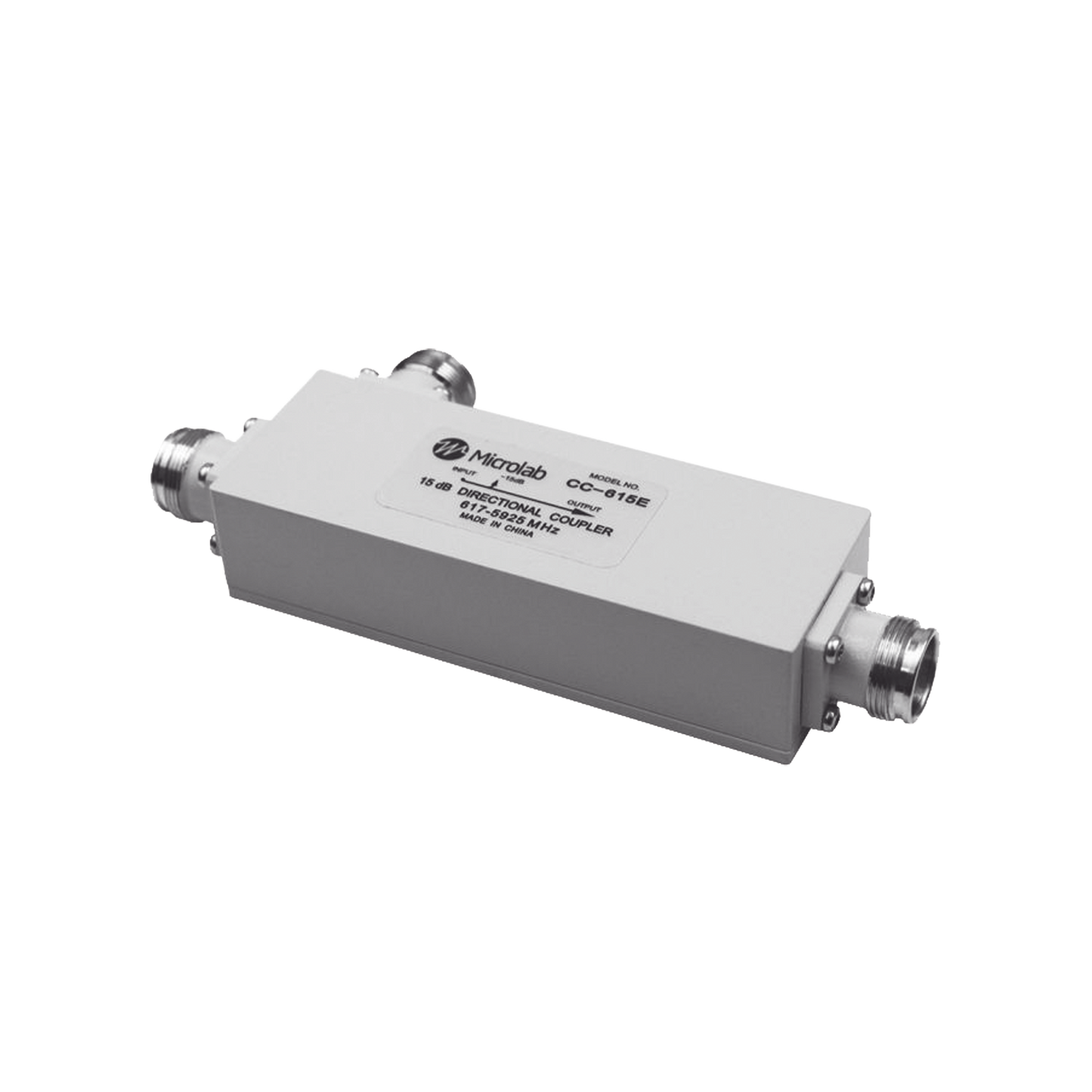 Acoplador direccional 15dB 617-5925MHz 300W-161dBc 4.3-10 IP67