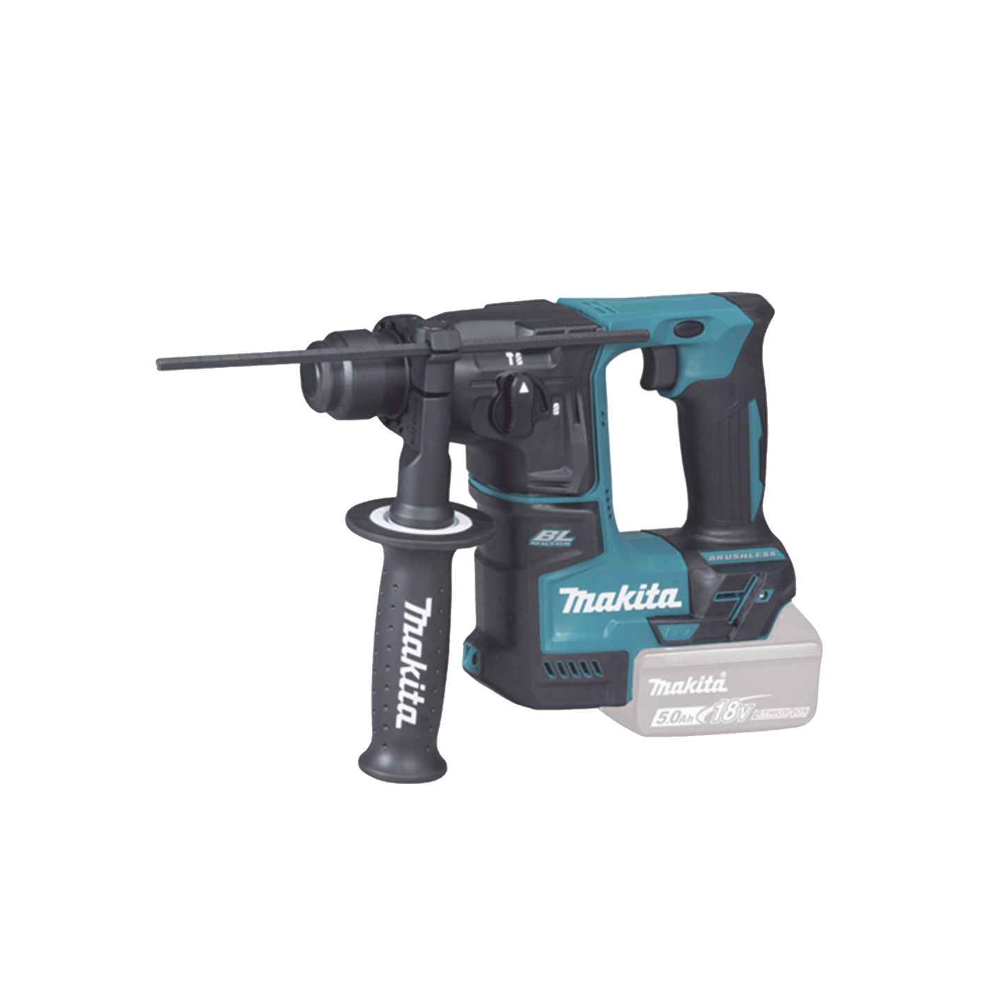 Martillo rotatorio inalámbrico sin accesorios, cargador ni batería, 17 mm (11/16") Motor Sin Carbones LXT de 18V