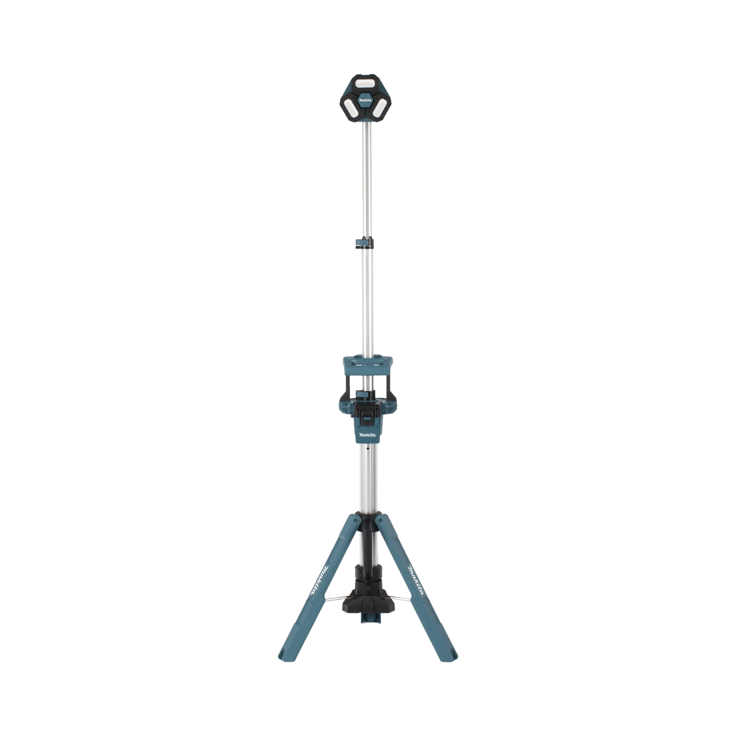 Torre para Iluminación inalámbrica de Zona/Multidireccional con tres Cabezales, se extiende hasta 2.2 metros, Utiliza batería LXT® Litio?Ion de 18V.