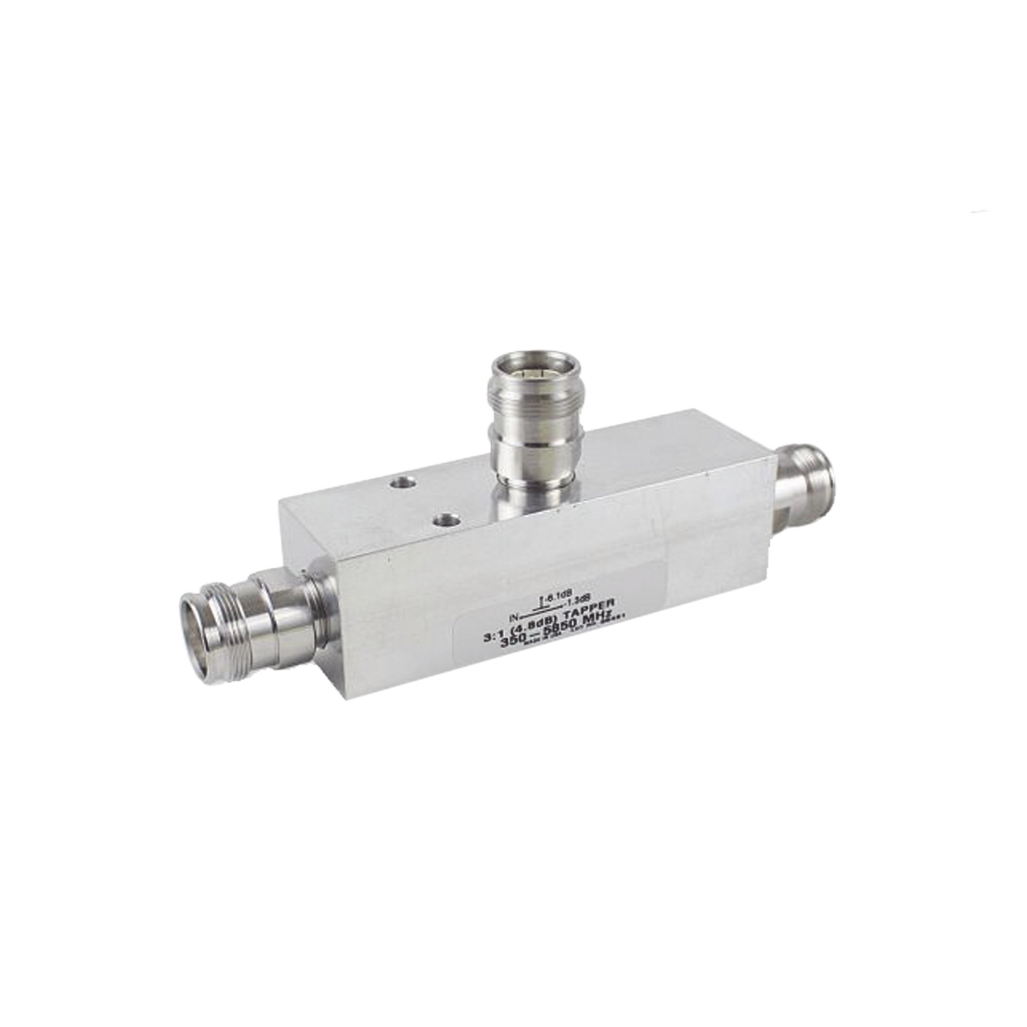 SEPARADOR 10dB (10:1) Tap 350-5930MHz 500W -161dBc TIPO N IP67 .