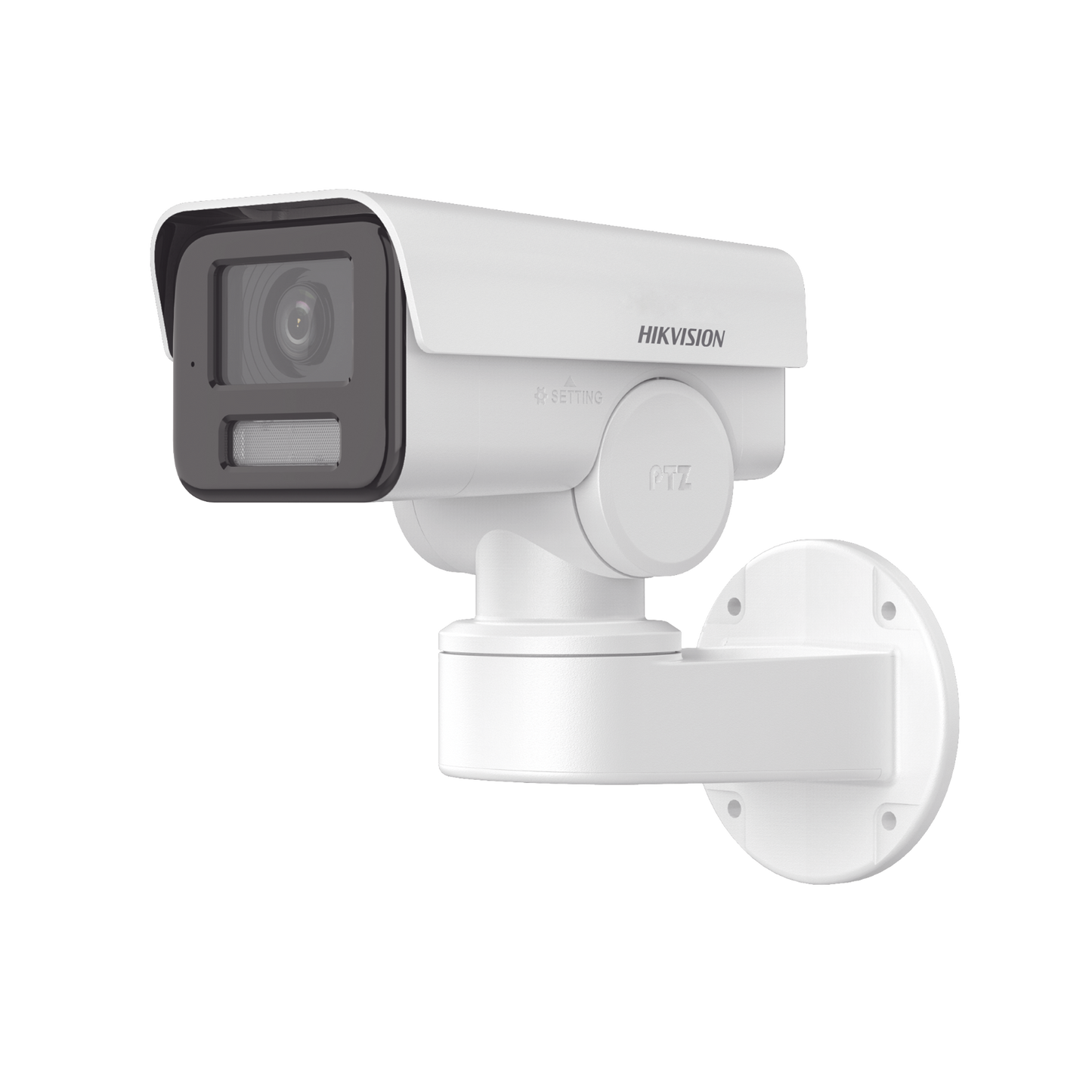 Bala IP PTZ 4 Megapixel / Lente Mot. 2.8 a 12 mm / Luz IR 50 mts / WDR 120 dB / PoE / IP66 / Microfono Integrado / Micro SD / Ultra Baja Iluminación