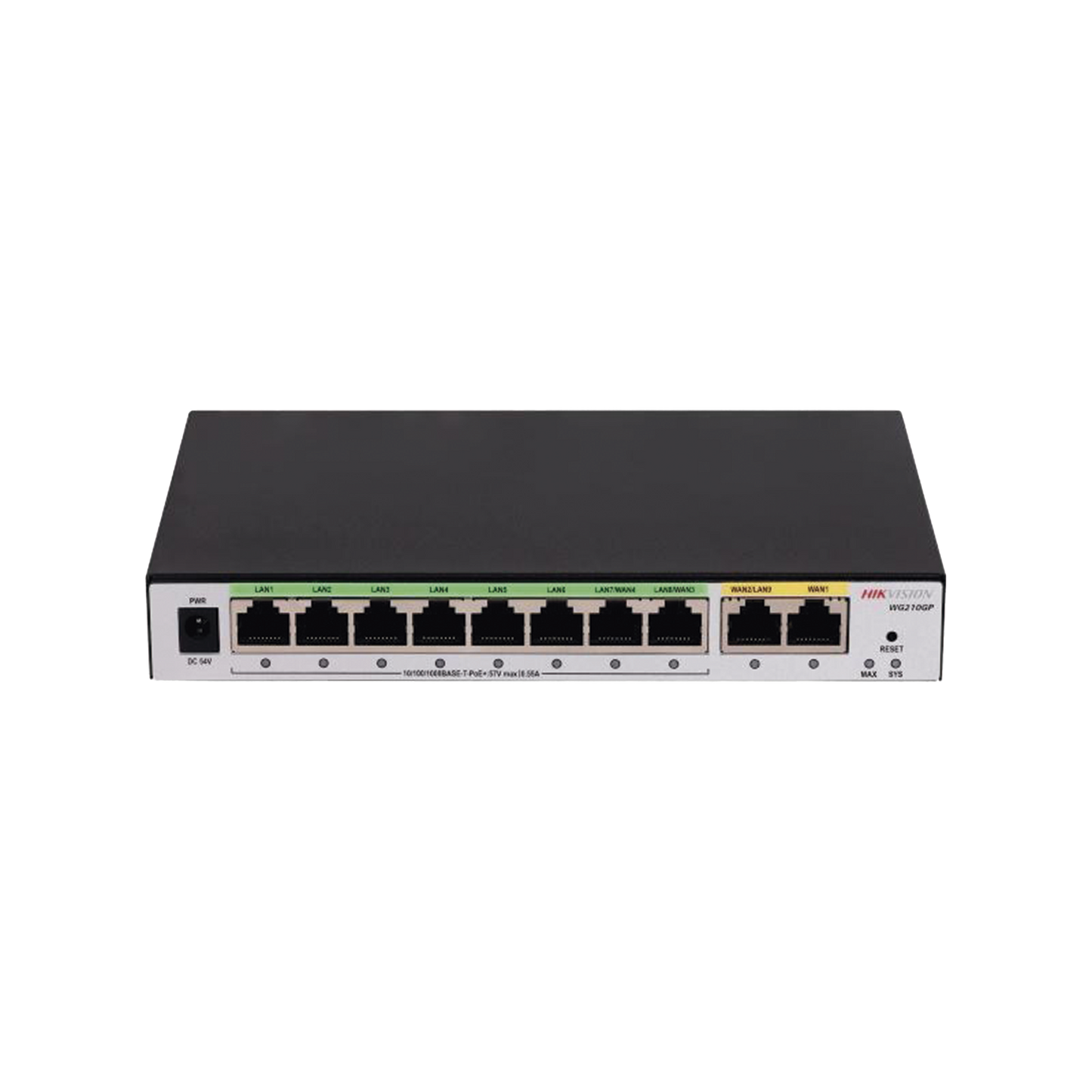 Router Gigabit PoE+ / Ideal para Access Point (AP) / 8 Puertos Gigabit PoE+ / 2 Puertos WAN