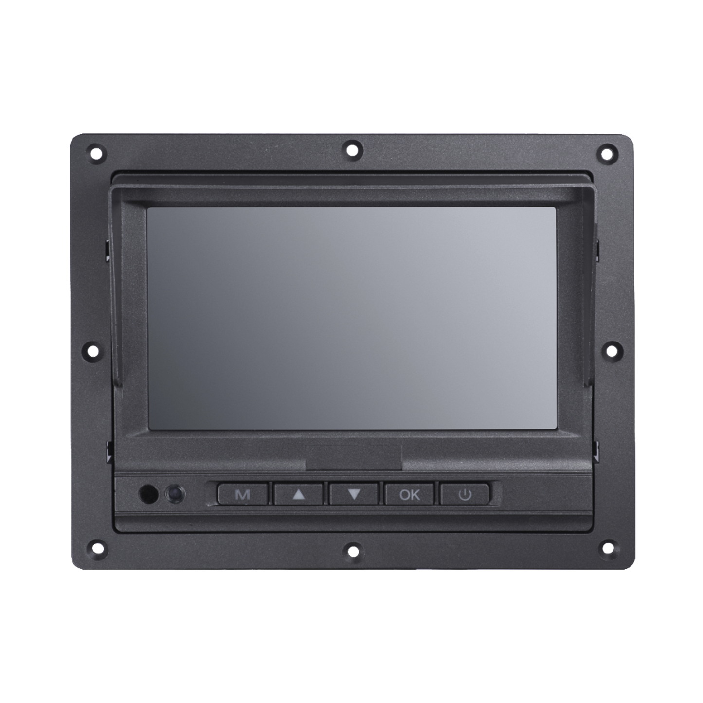 Monitor Táctil (Touch) y Botones de 7" LCD / Compatible con DVR Móvil HIKVISION / Conector Tipo Aviación