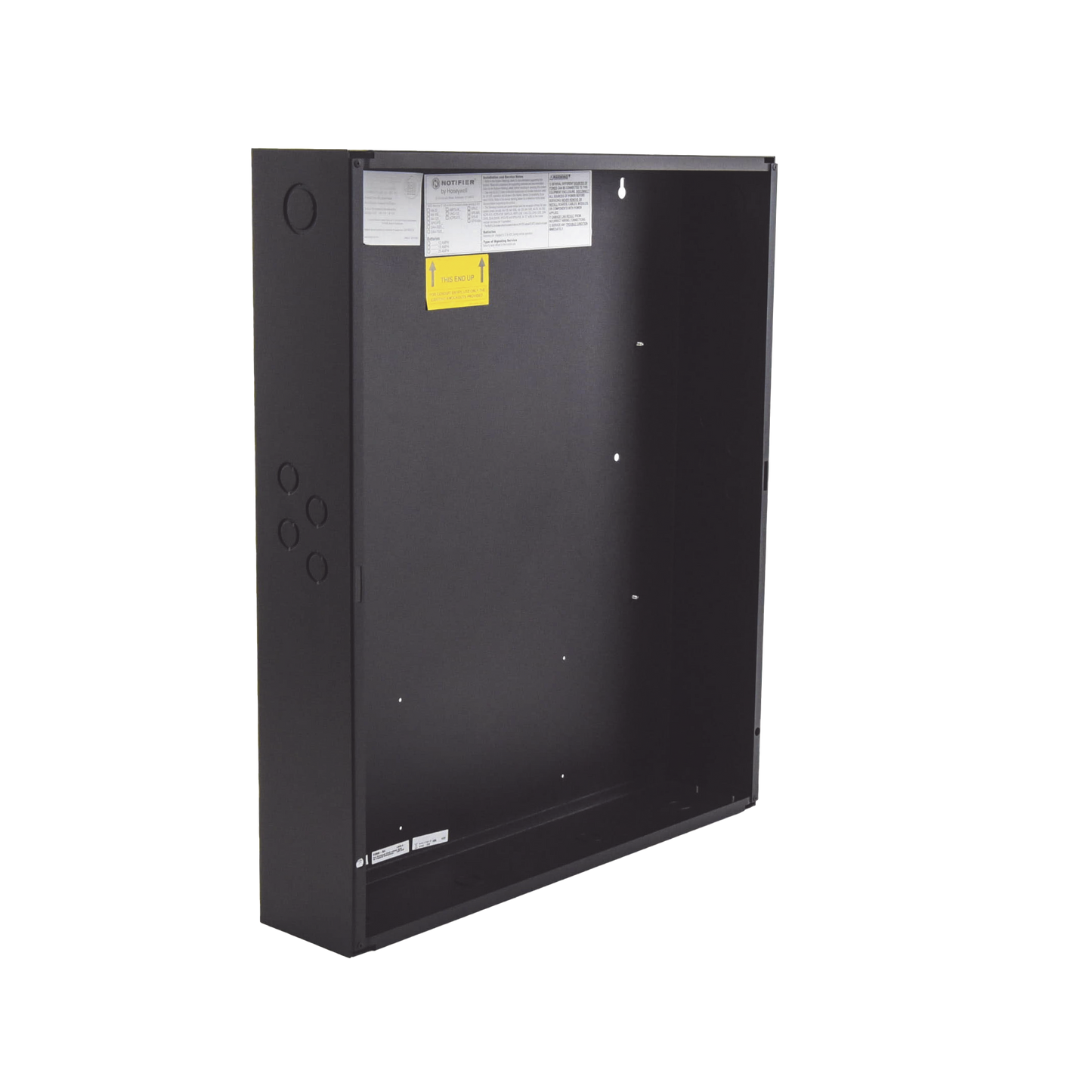 Gabinete de 2 Niveles / Serie EQ de NOTIFIER / Color Negro