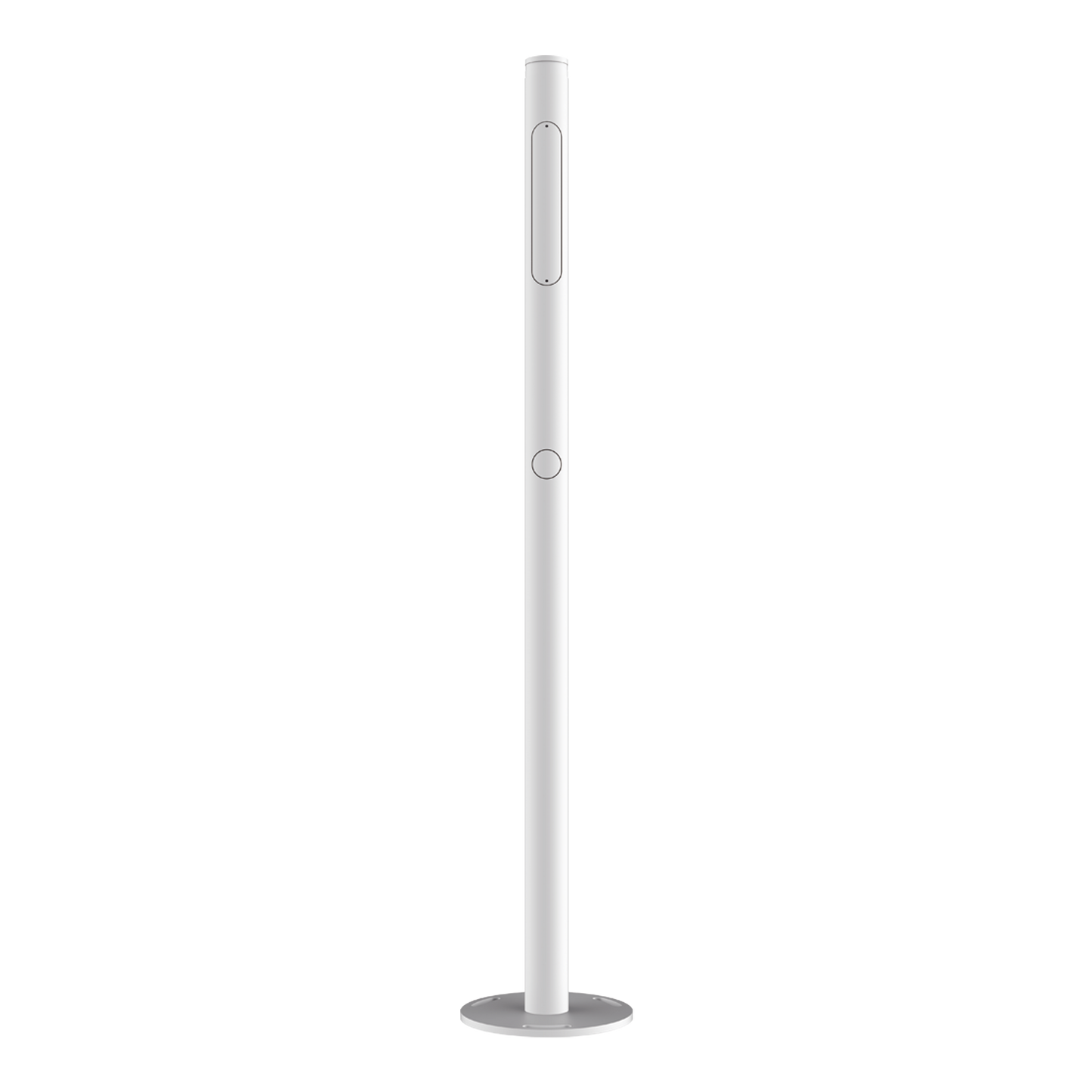 Poste para Cámara ANPR / Compatible con DS-TCG405-E / Altura de 1.3 Metros / Color Blanco