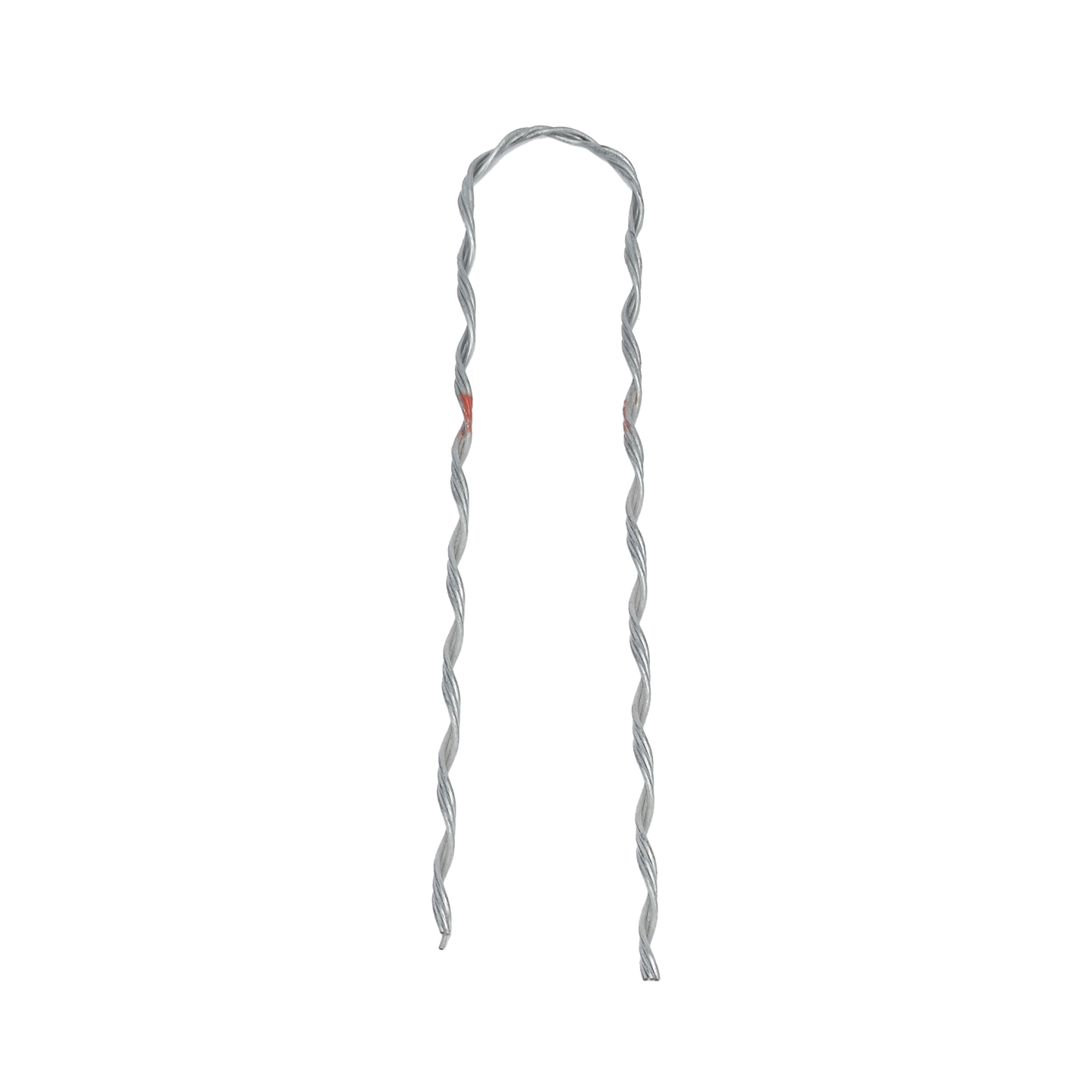 Remate Preformado para Fibra Óptica Figura 8, Span 100 m, para mensajero de acero con diámetro Φ 3.6 mm