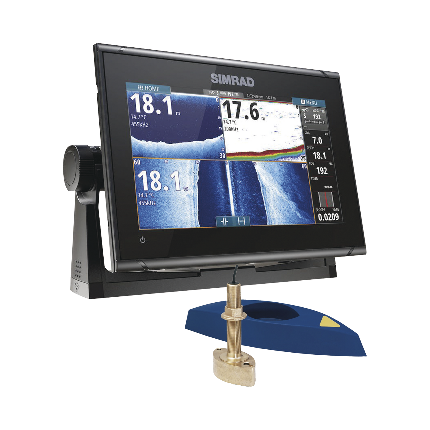 Kit de pantalla GO9 y transductor B45