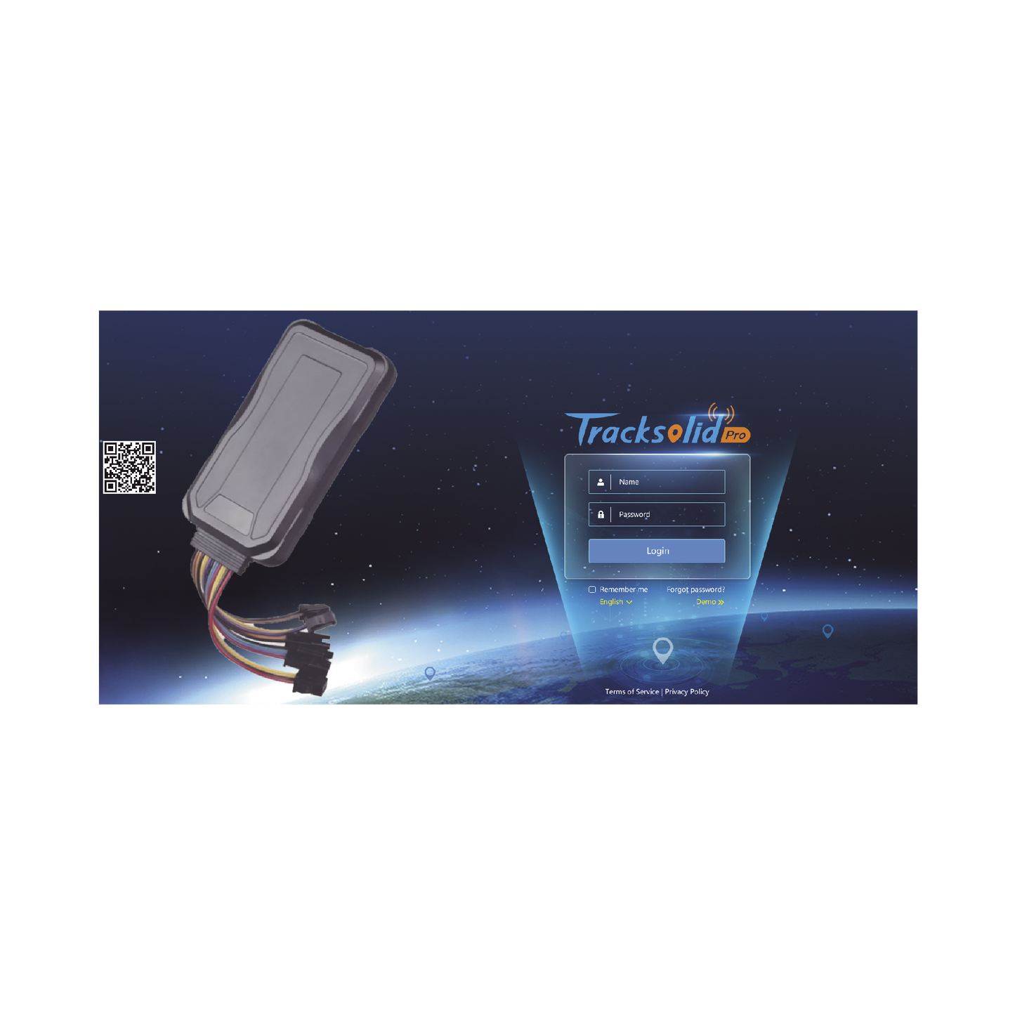 Kit de localizador vehicular que incluye un GPS modelo GT06E + licencia vitalicia de plataforma TRACKSOLIDPRO