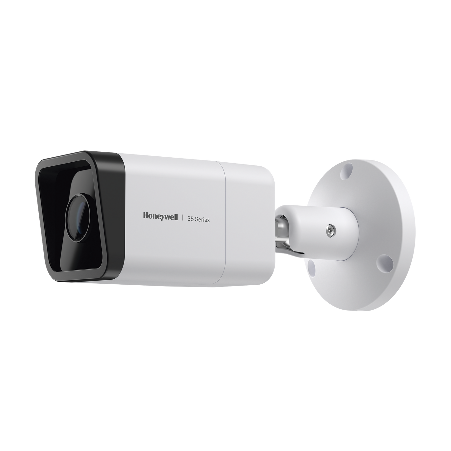 Bala IP 8 Megapixel / Lente Mot. 2.7 a 13.5 mm / 60 mts IR / Ultra Baja Iluminación / IP67 / H.265 / IA (Filtro de Humanos y Vehiculos) / Merodeo / Conteo de Personas / PoE / Audio y Alarmas I/O / ONVIF / NDAA / Serie 35 / Honeywell Security