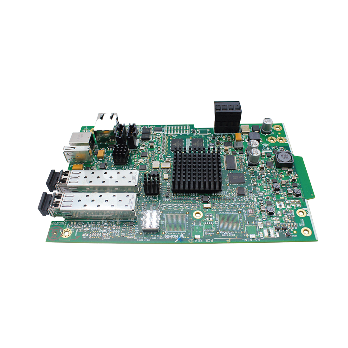 Módulo de Comunicación para Red de Alta Velocidad / Interfaz de Cable de Cobre y Fibra Óptica Multimodo / para Paneles NOTIFIER Serie ONYX / Compatible con NOTI•FIRE•NET