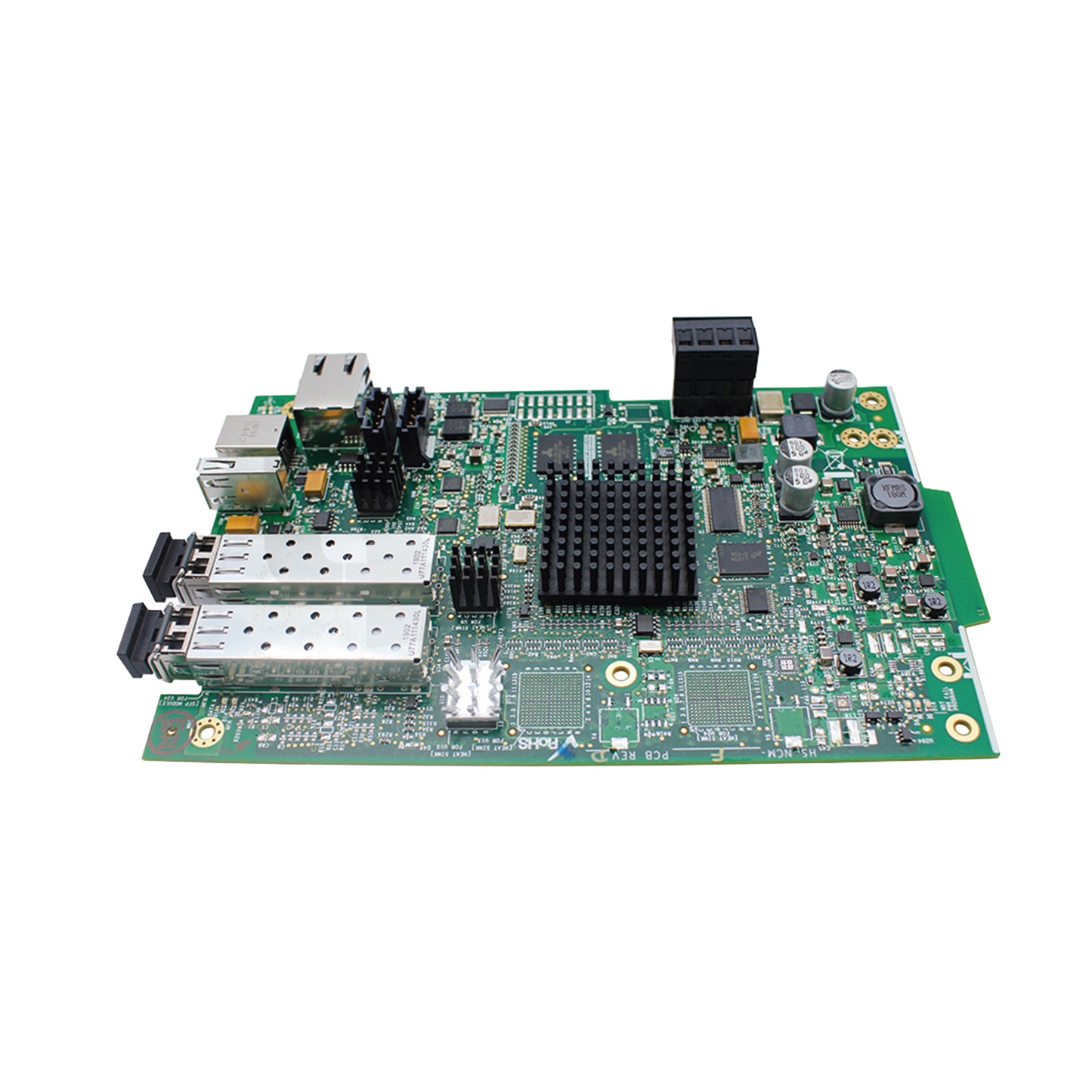 Módulo de Comunicación para Red de Alta Velocidad / Interfaz de Cable de Cobre y Fibra Óptica Monomodo / para Paneles NOTIFIER Serie ONYX / Compatible con NOTI•FIRE•NET