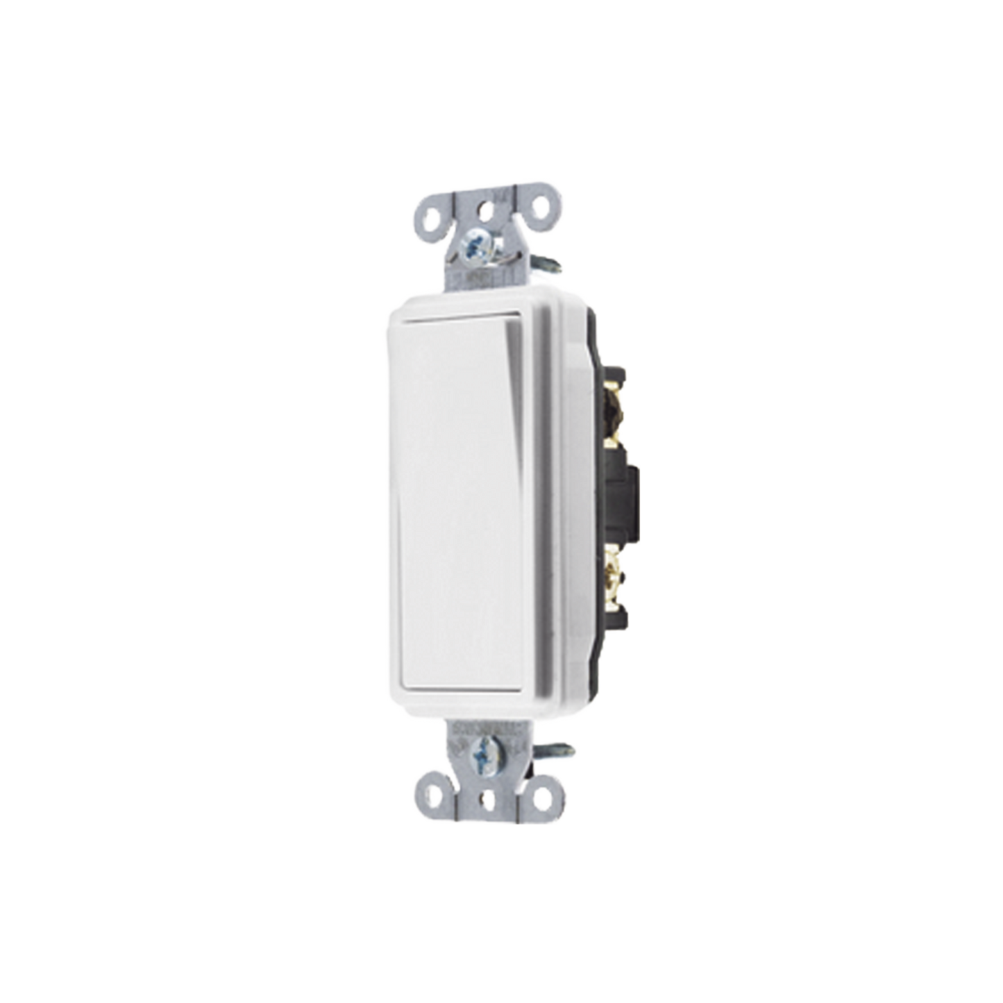 Interruptor Decorador de 15 A 120-277 V CA/ 3 Vías / Cableado Lateral y Posterior / Color Blanco.