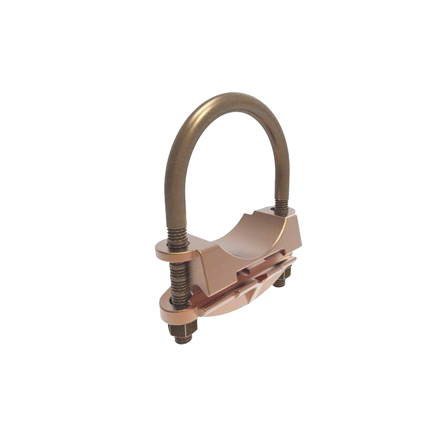 Conector Mecánico para Cable Calibre 4 a 2/0 AWG / Paralelo o 90° Grados a Tubo de 1 1/4" o Varilla de 1 3/8" - 1 1/2".