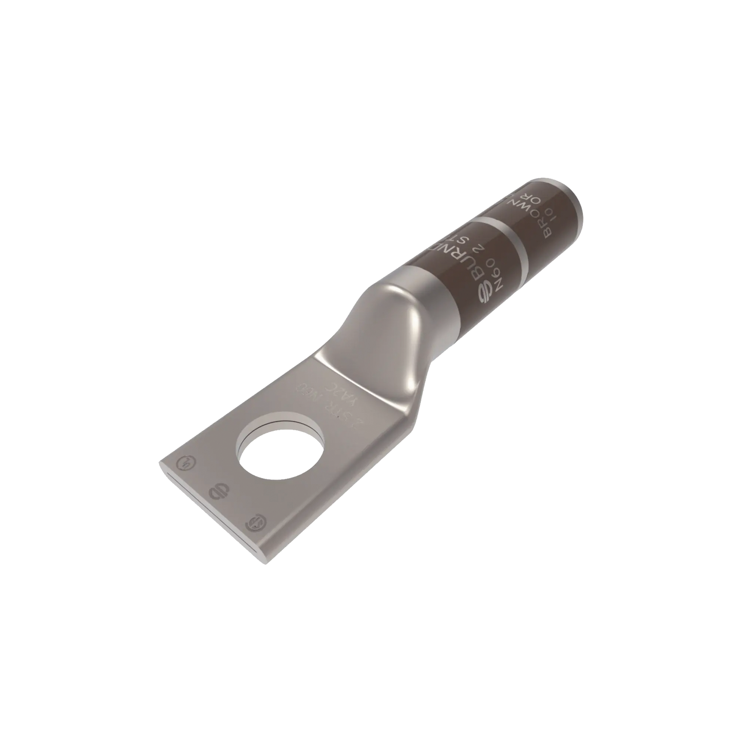 Zapata Terminal de Cañón Largo para Tornillo 5/16" y Calibre 2 AWG.