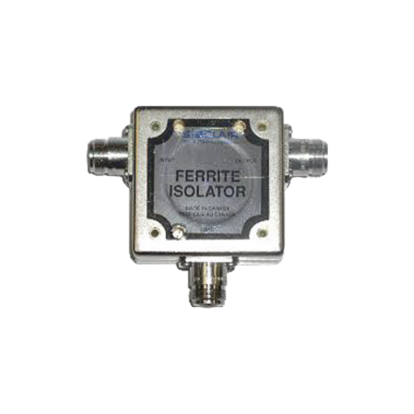 Aislador Sencillo, 132-174 MHz, 5 MHz, Carga de 30 Watt, N Hembra, 125 Watt.