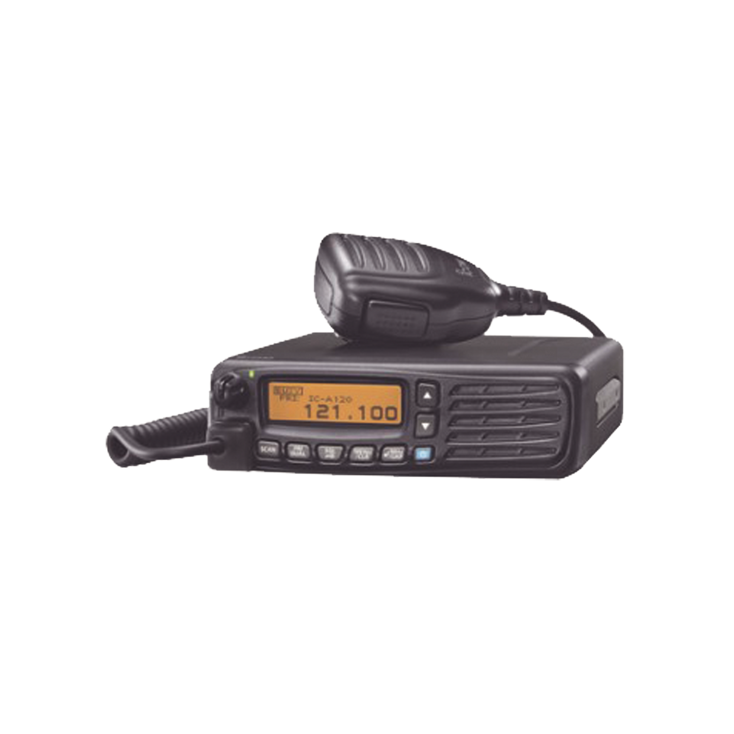 Kit de radio móvil aéreo en rango de frecuencia: 118.000-136.992 MHz, incluye fuente de alimentación SEC1223 y gabinete. SRX21U