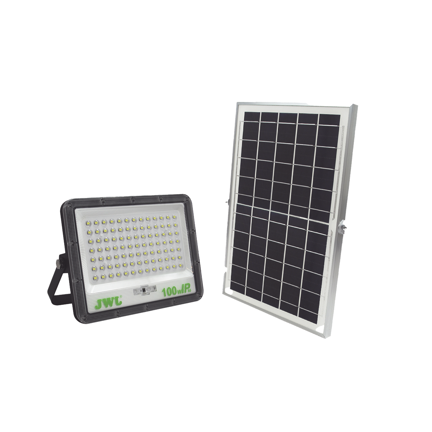 Reflector con Panel Solar 200 W / Batería 3.2 V CD / T.C.C. 6 500 K / IP66.