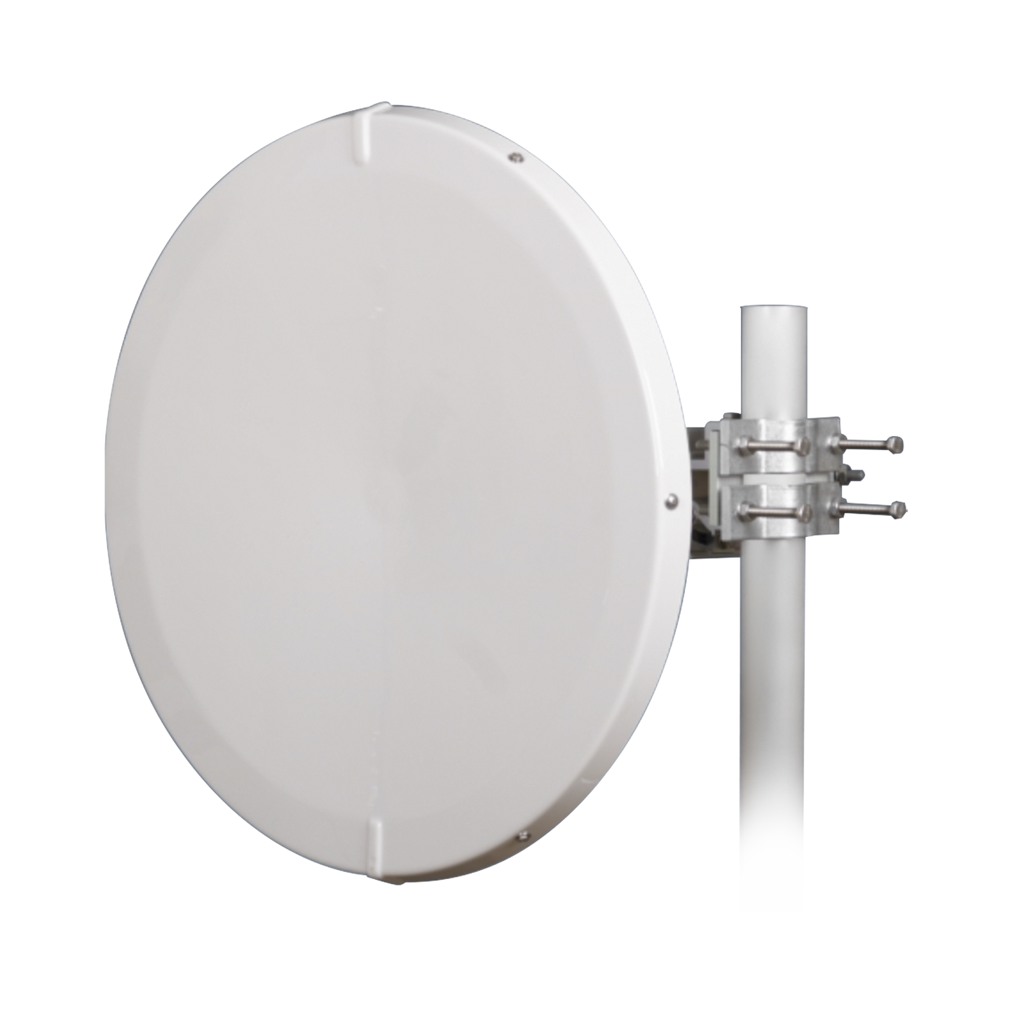 Antena Direccional de Alto Rendimiento / 31 dBi / 2 ft / 5.9-7 GHz / Conectores R-SMA / Alto Aislamiento al Ruido / Fácil Montaje y herraje de acero inoxidable / Radomo Incluido