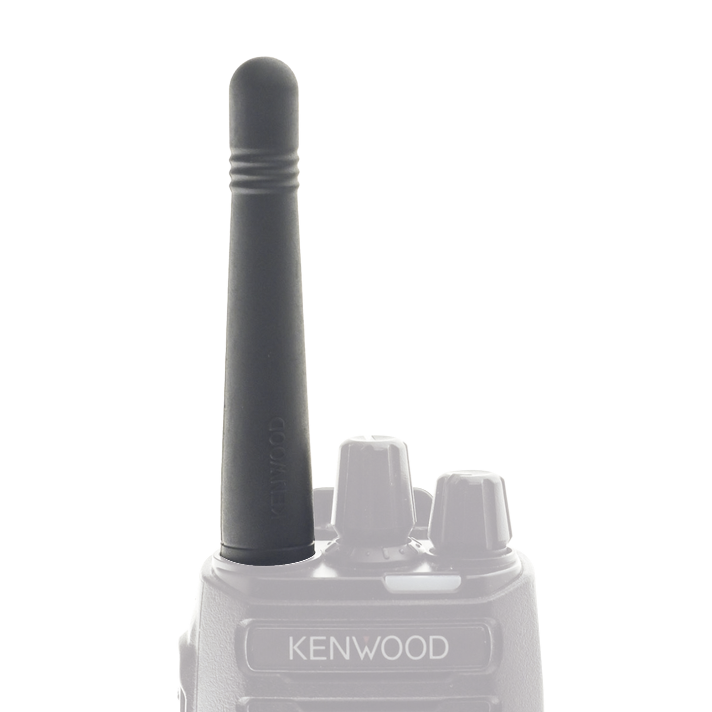 Antena recortada VHF (136-150 MHz) con conector SMA para radios Kenwood