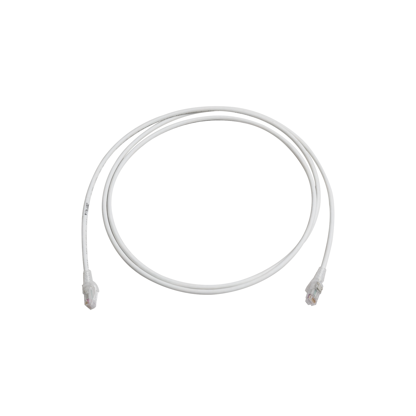 Patch Cord MC6 Modular Cat6 UTP, CM/LS0H, 7ft, Color Blanco