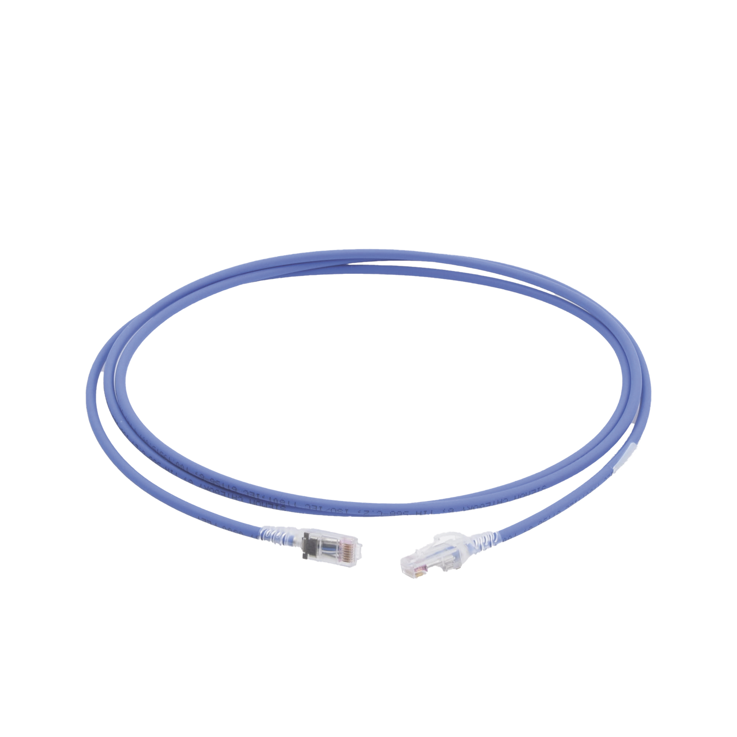 Patch Cord MC6 Modular Cat6 UTP, CM/LS0H, 7ft, Color Azul