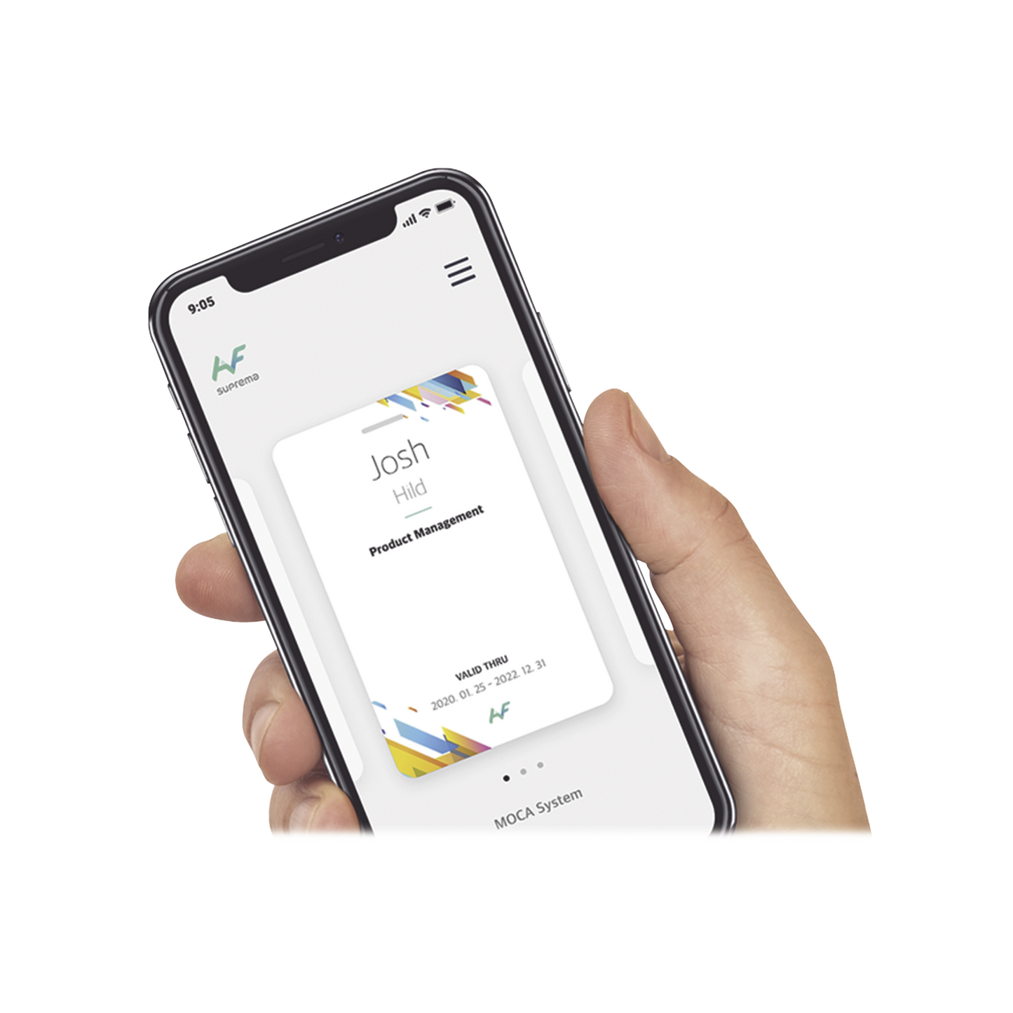 Tarjeta Virtual de Mantenimiento compatible con lectores Bluetooth de Suprema