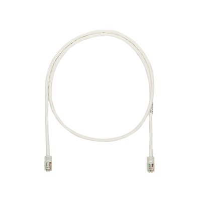 Cable de parcheo UTP Categoría 5e, con plug modular en cada extremo - 4.3 m. - Blanco mate