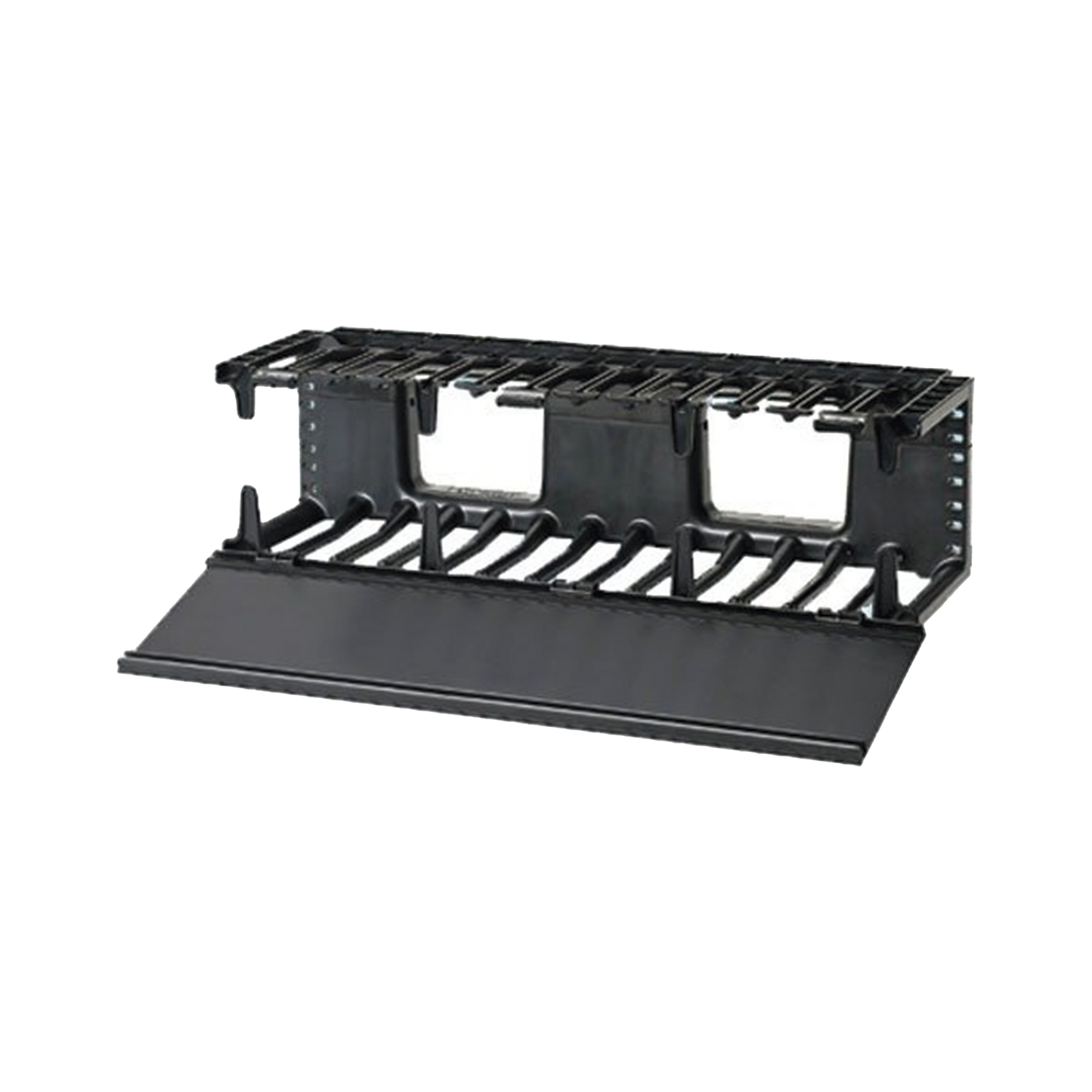 Organizador de Cables Horizontal NetManager, Sencillo (Solo Frontal), Para Rack de 19in, 3UR