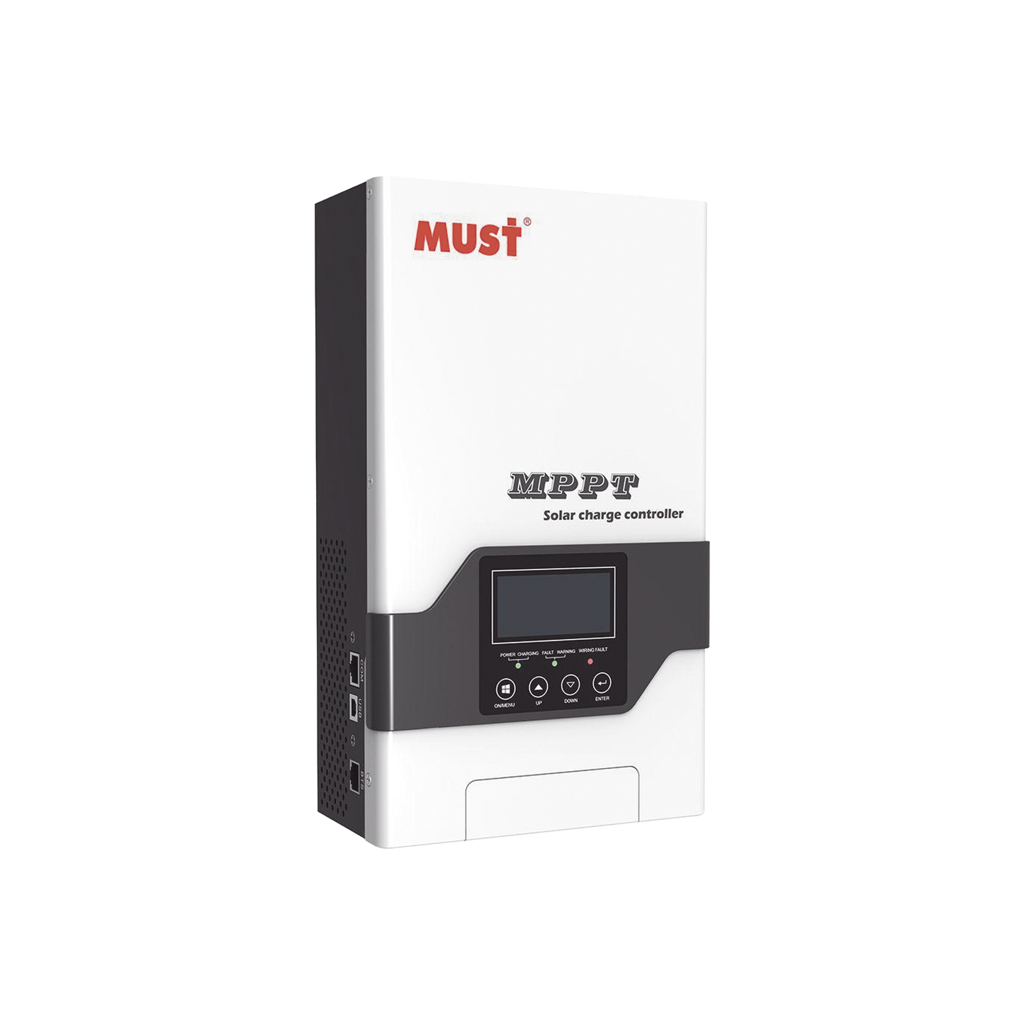 Controlador Solar MPPT 80A 12/24/36/48V, Máximo Voltaje de Circuito Abierto Voc 245Vcc, Configurable para Baterías de Litio