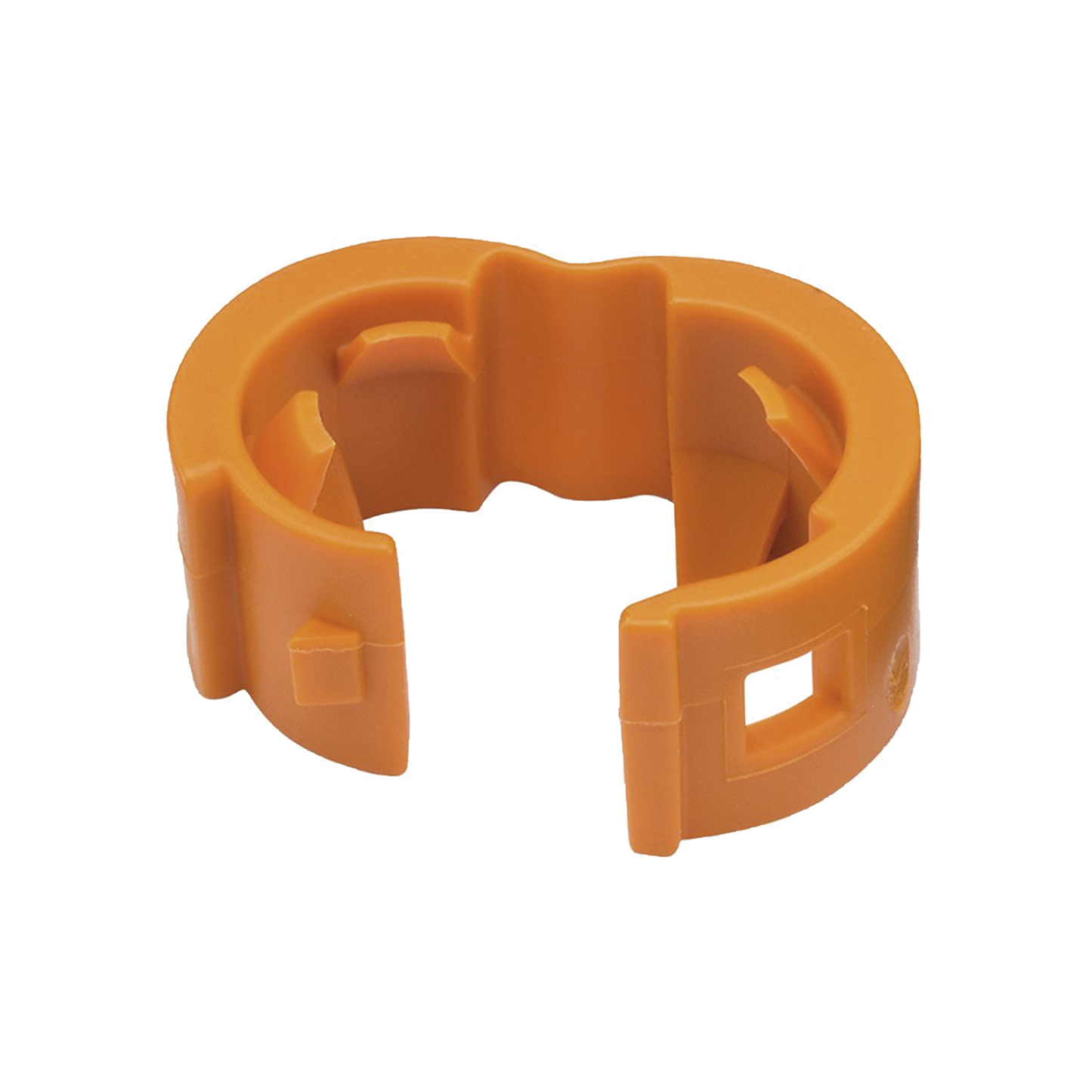 Kit de 25 Clips de Identificación Para Patch Cords, Compatible con Diámetros de 4.7 a 7.8 mm, Color Naranja