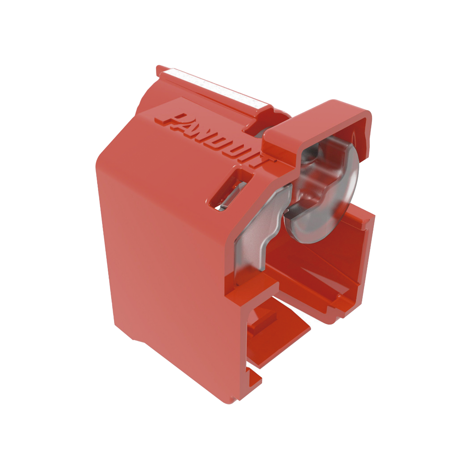 Kit de 10 Dispositivos Recubiertos para Impedir Desconexión de Plug RJ45, Color Rojo, Incluye Herramienta para Instalar/Retirar