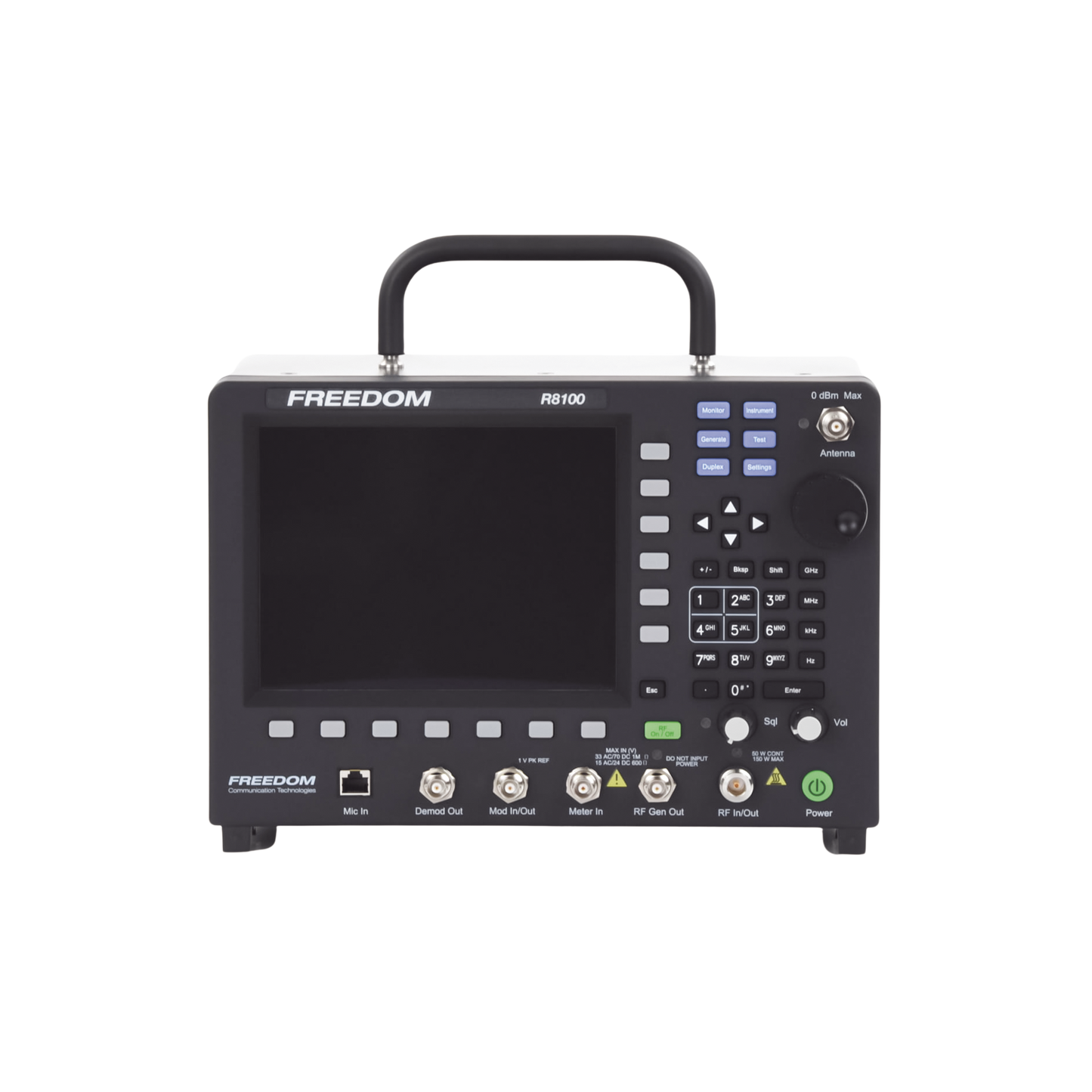 Analizador Profesional para Sistemas de Radiocomunicación Ultra Portátil, 250 kHz-1 GHz.