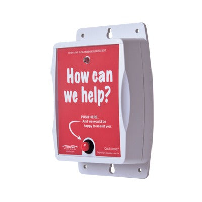 Quick Assist, Solicitud de Asistencia Rápida,120 mW de Potencia, UHF 450-470 MHz