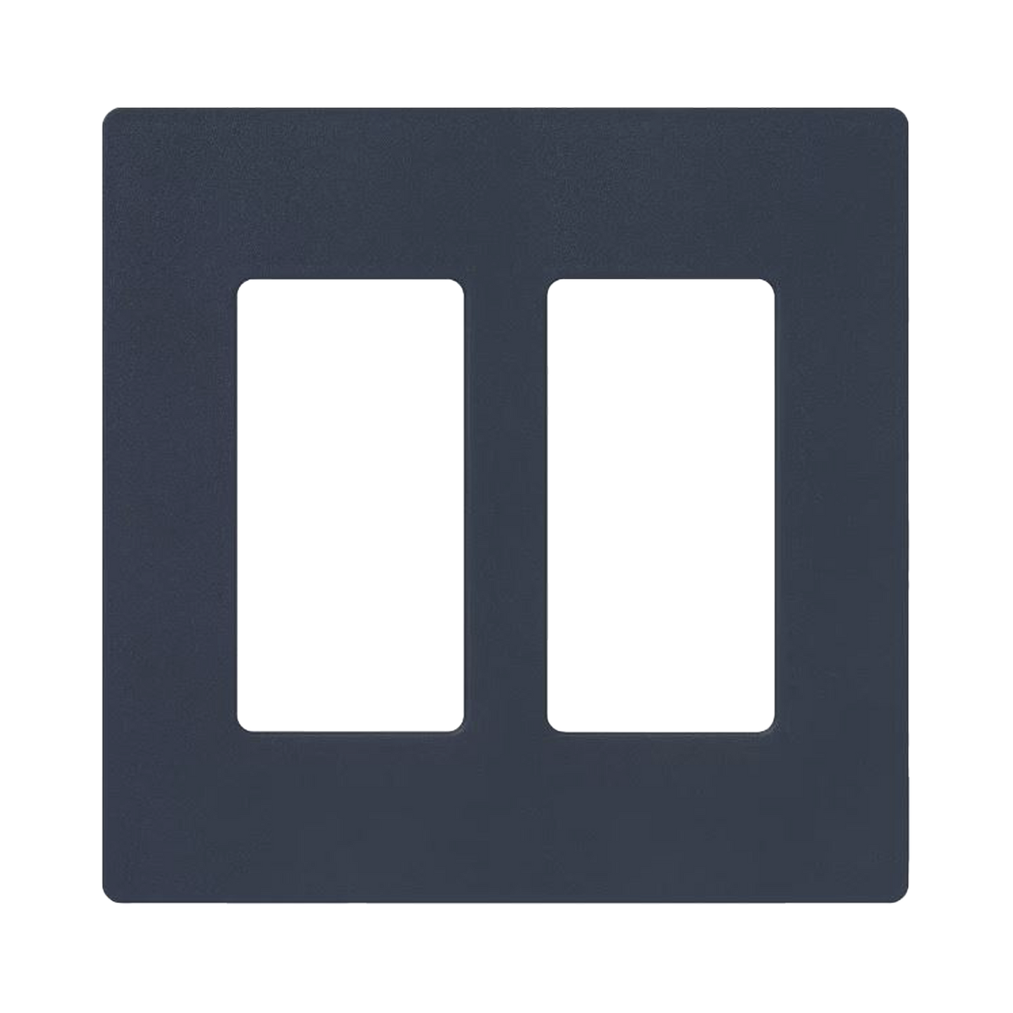 Placa de pared 1 espacio, para atenuador (dimmer), apagador ó control remoto inalámbrico LUTRON.