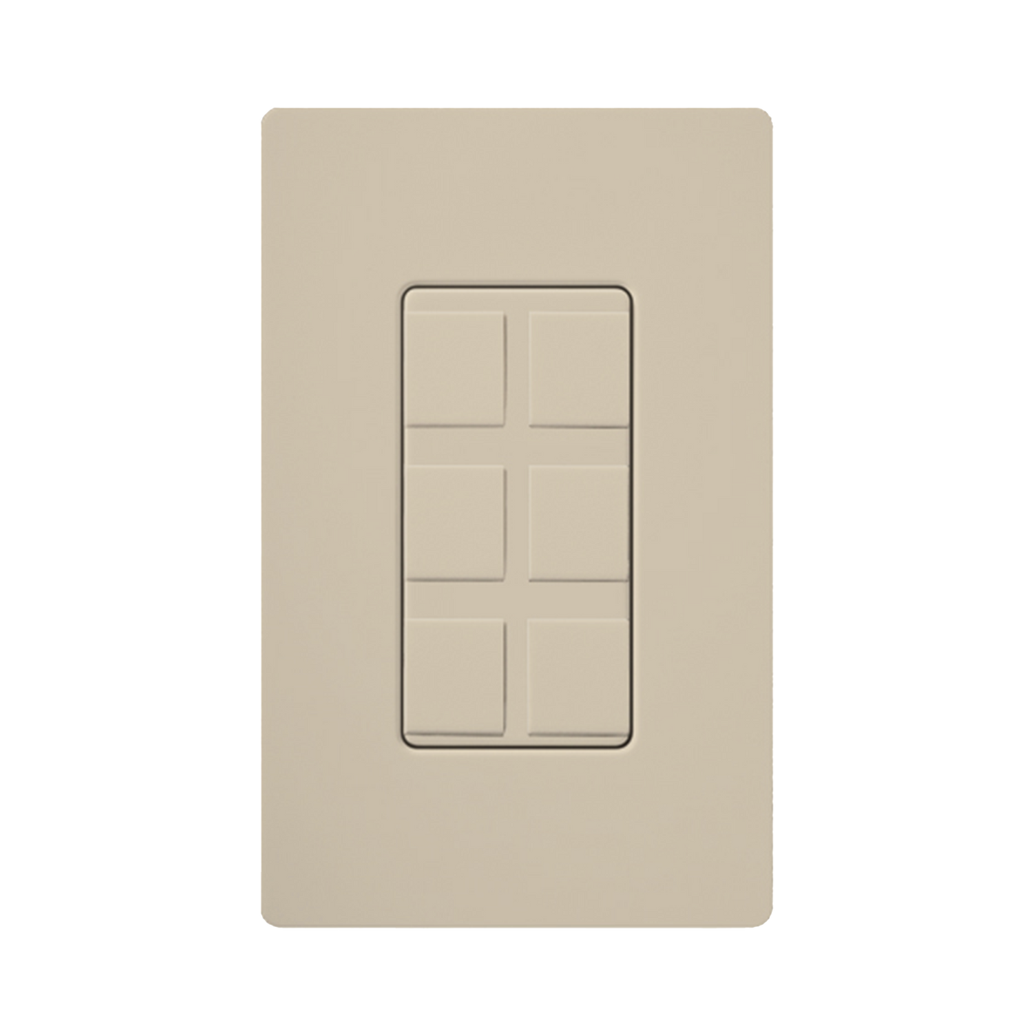 Caja de pared para contactos varios, 6 mini espacios.