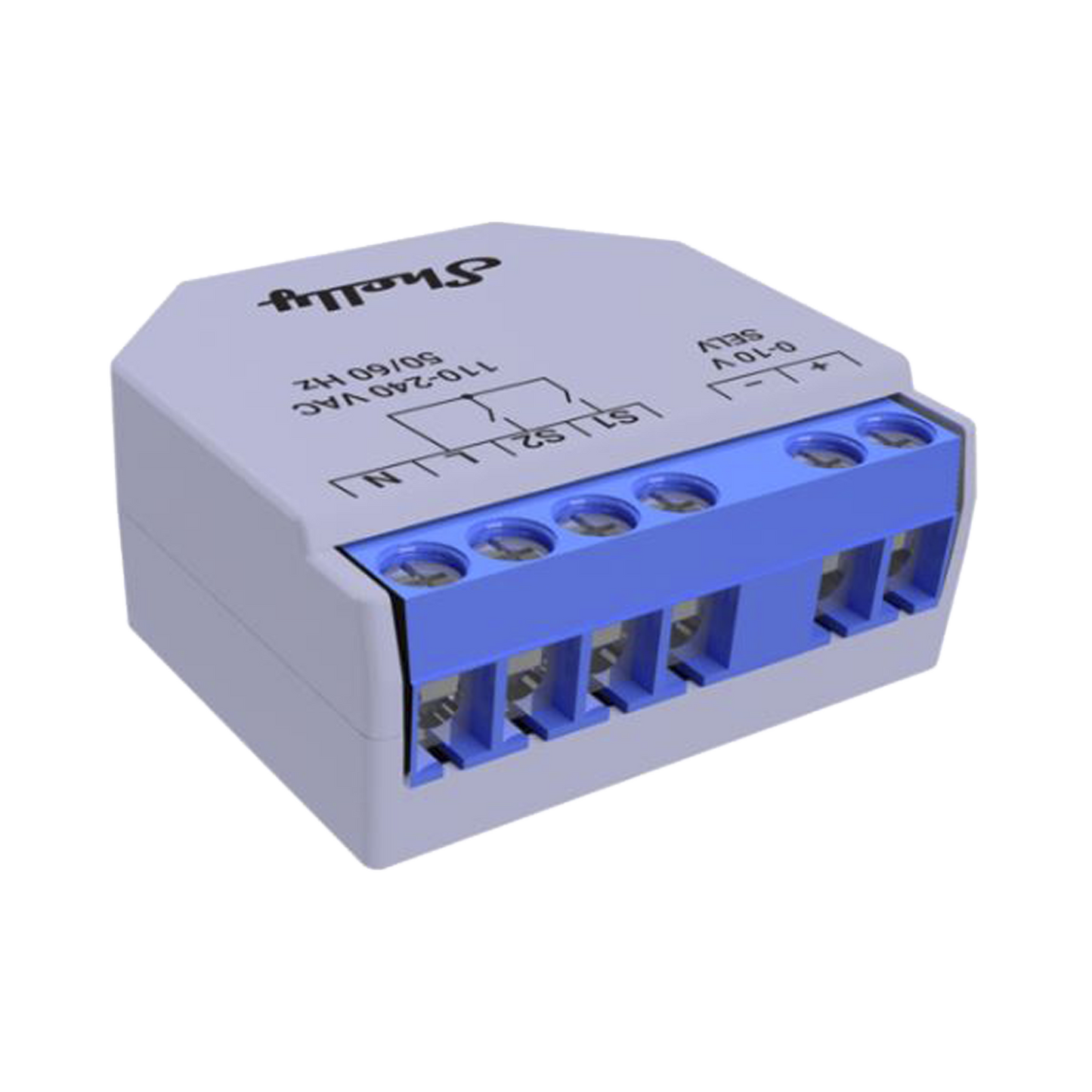 Relevador DIMMER 0-10V / Industrial y residencial inteligente / Soporta Google y Alexa / Nube P2P y local / Ideal para atenuar iluminación.