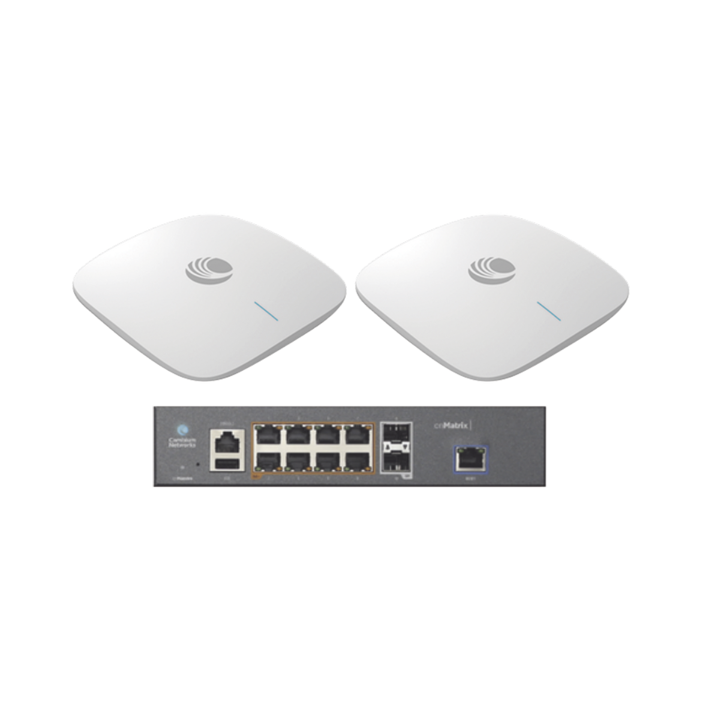 Starter Kit Wi-Fi Empresarial de 2 Access Point XV2-2X y 1 Switch PoE EX1010P
