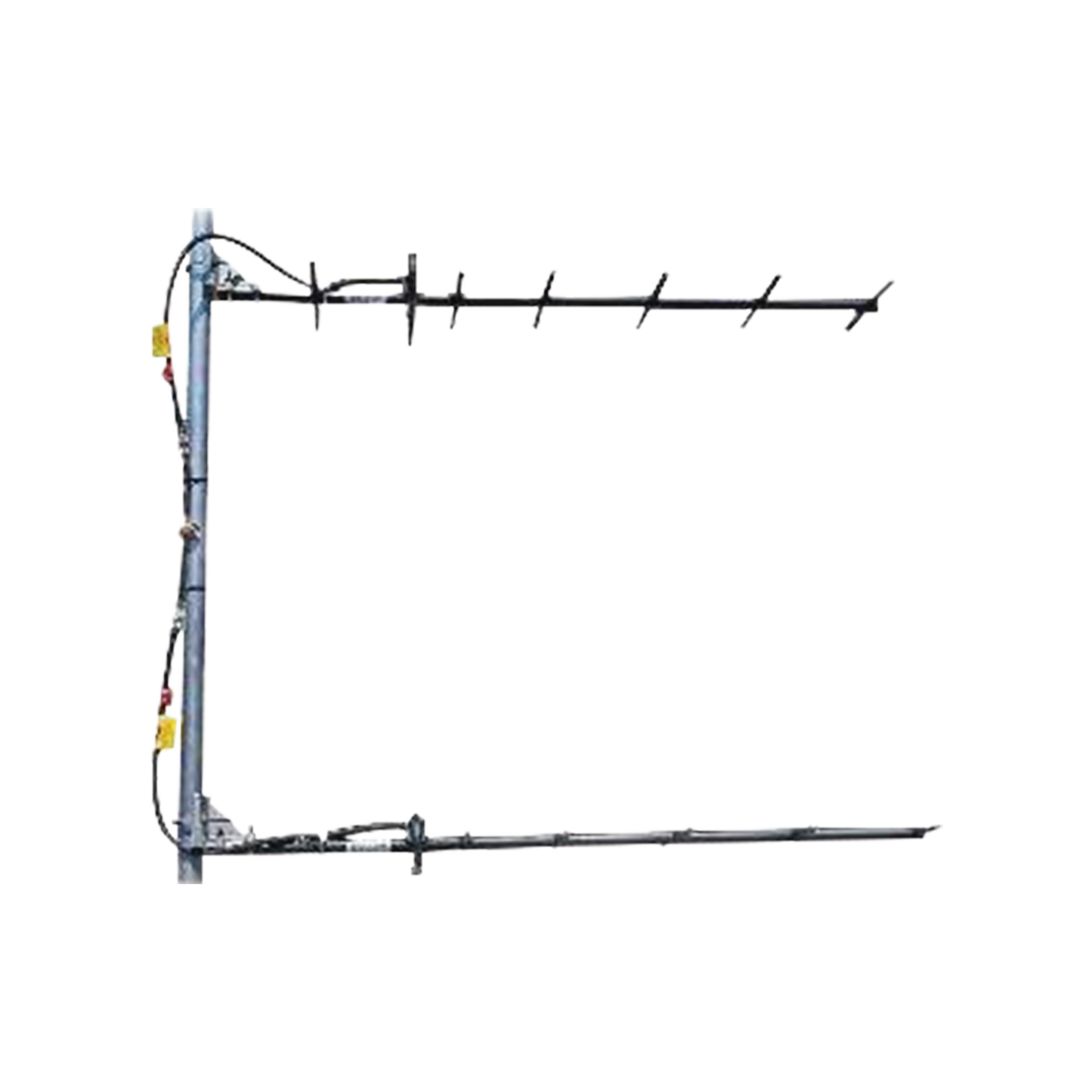 Antena Yagi Doble Direcional de 7 elementos, 403-430 MHz, 12.5 dB, 27 MHz, 250 Watt, N Macho.